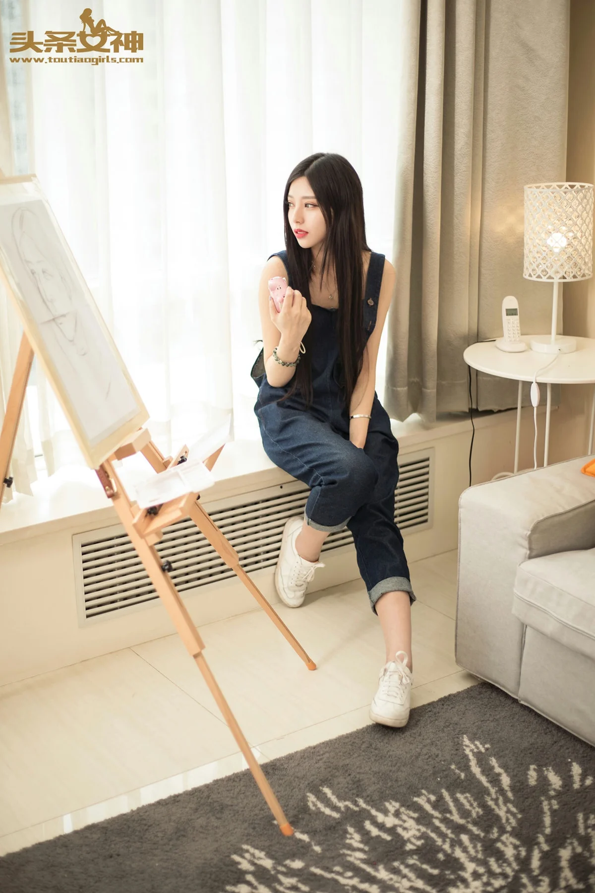 Goddes 头条女神 No.021 Modo coco油画小美女 - 5