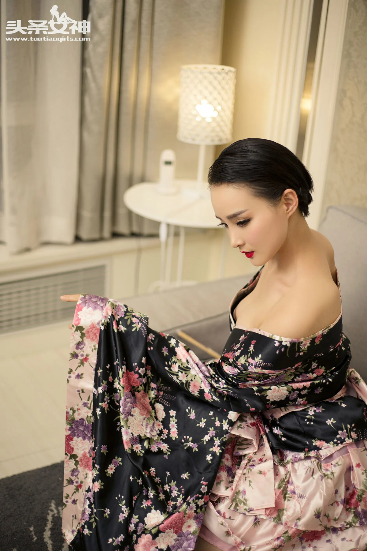 Goddes 头条女神 No.026 Modo 营营和服娇羞爆乳露翘臀 - 3