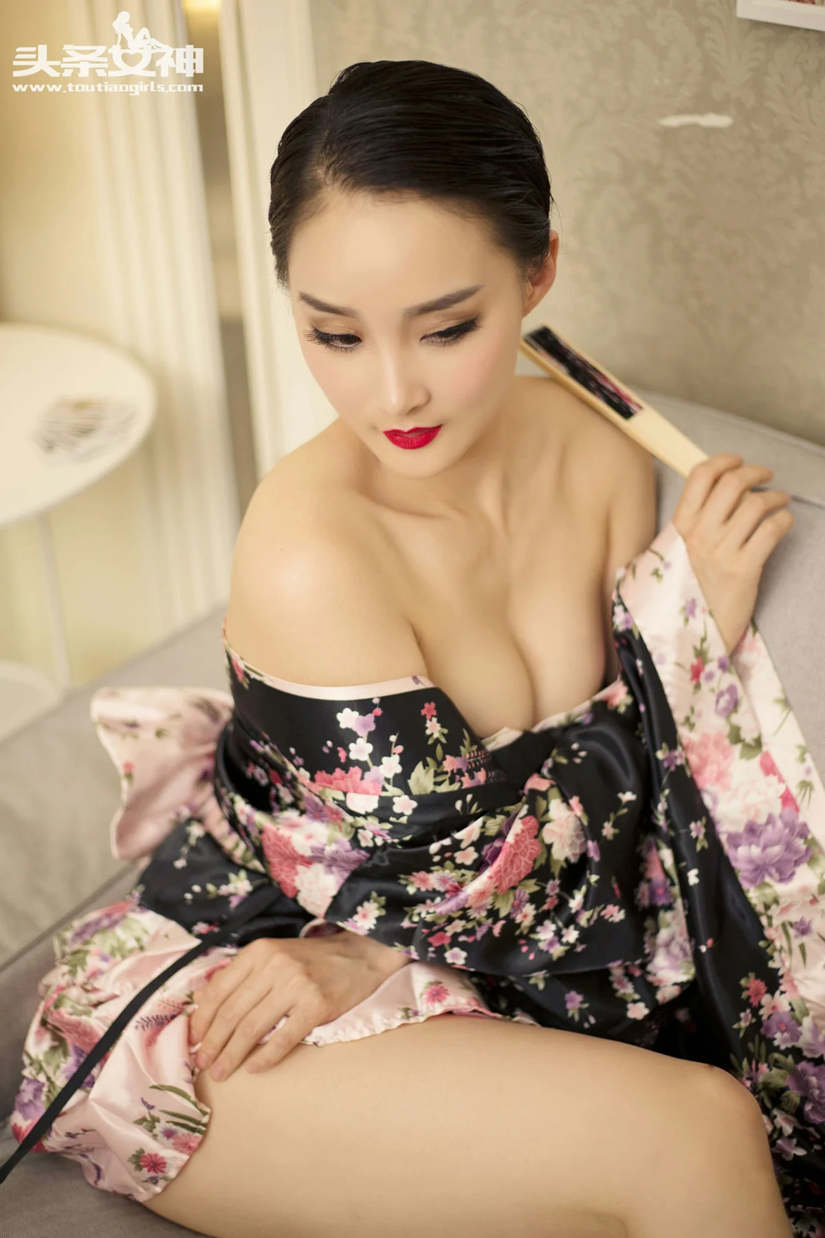 Goddes 头条女神 No.026 Modo 营营和服娇羞爆乳露翘臀 - 9