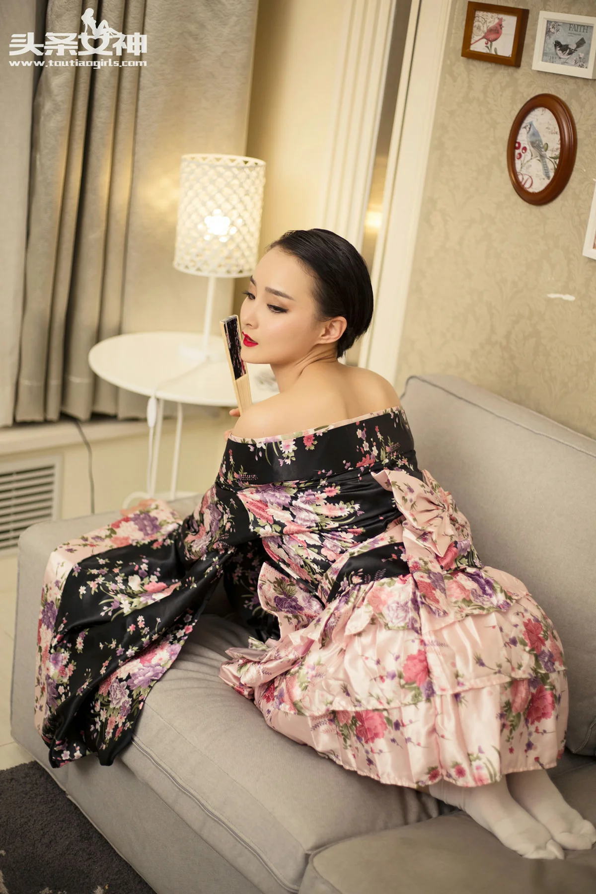 Goddes 头条女神 No.026 Modo 营营和服娇羞爆乳露翘臀 - 5