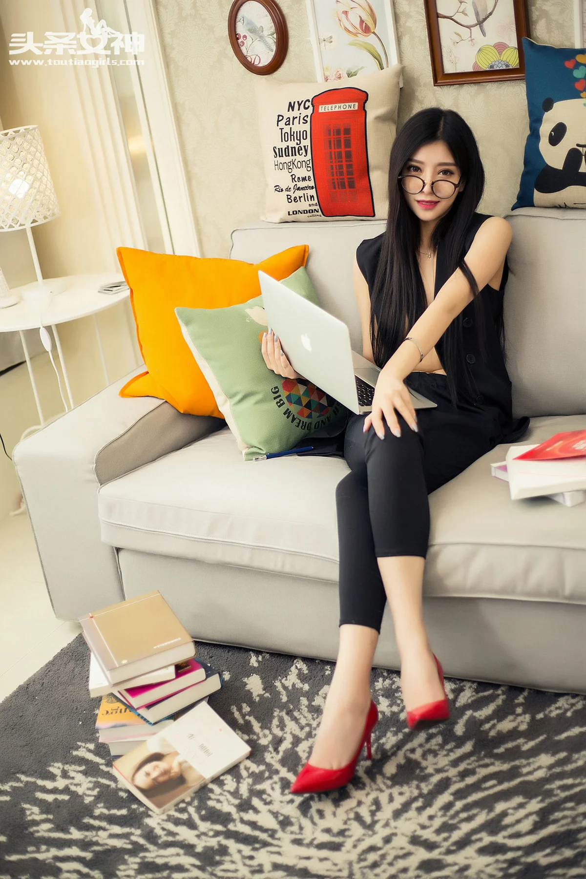 Goddes 头条女神 No.036 Modo COCO性感小秘书黑丝 - 5