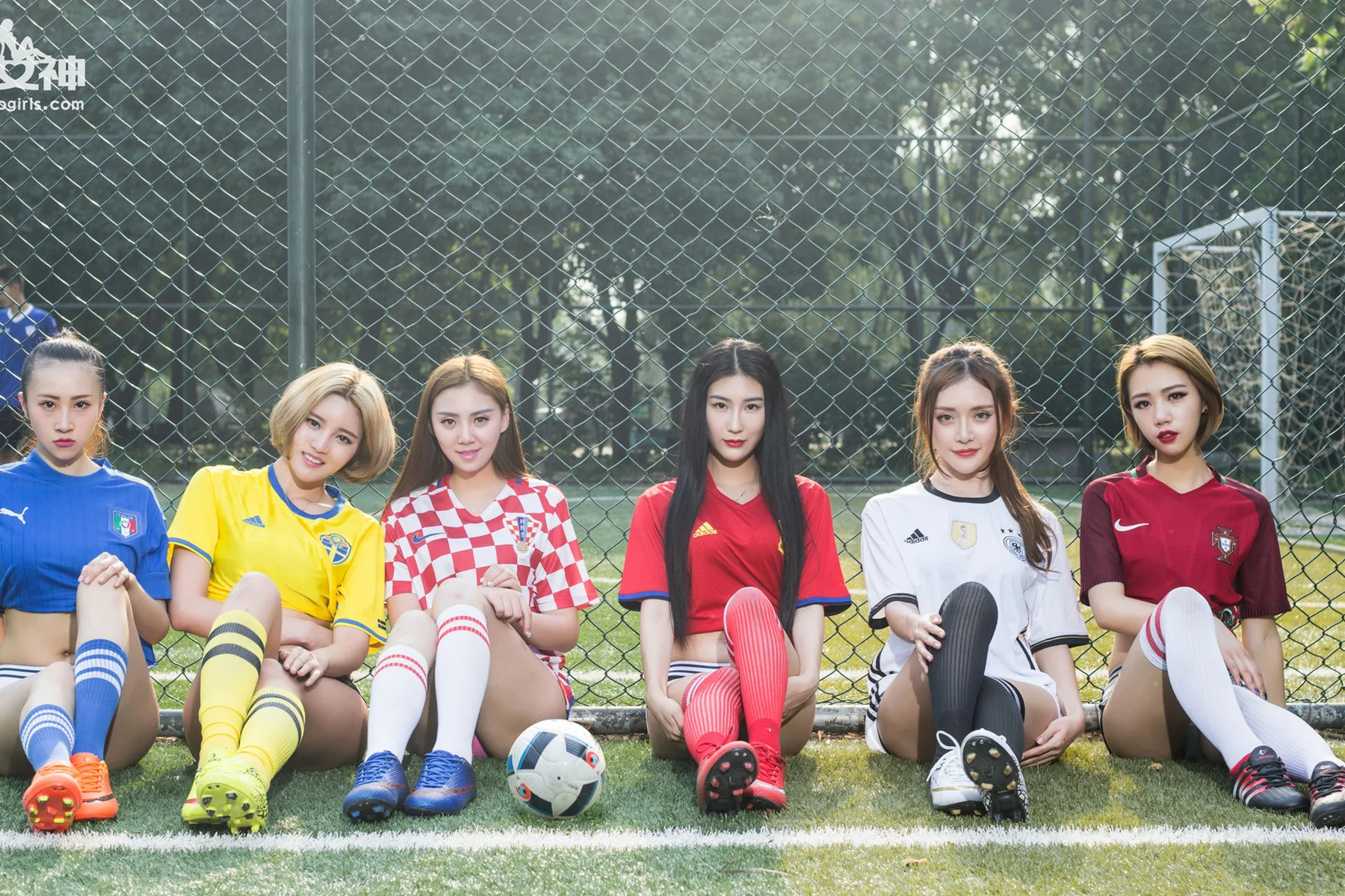 Goddes 头条女神 No.042 Modo 欧洲杯全家福 - 2