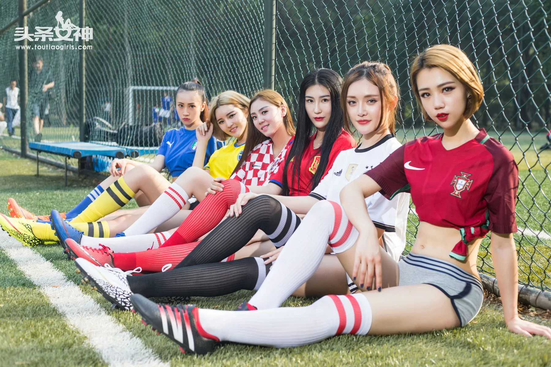 Goddes 头条女神 No.042 Modo 欧洲杯全家福 - 3