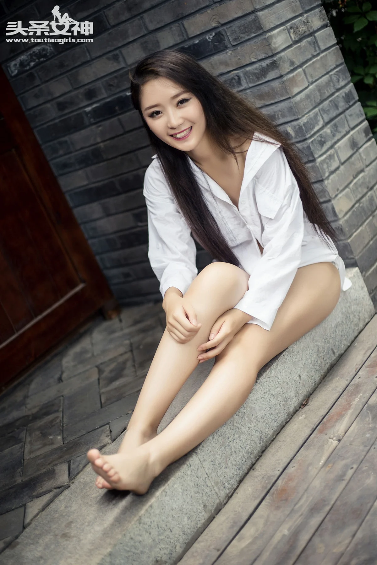 Goddes 头条女神 No.047 Modo 白衬衫 - 1