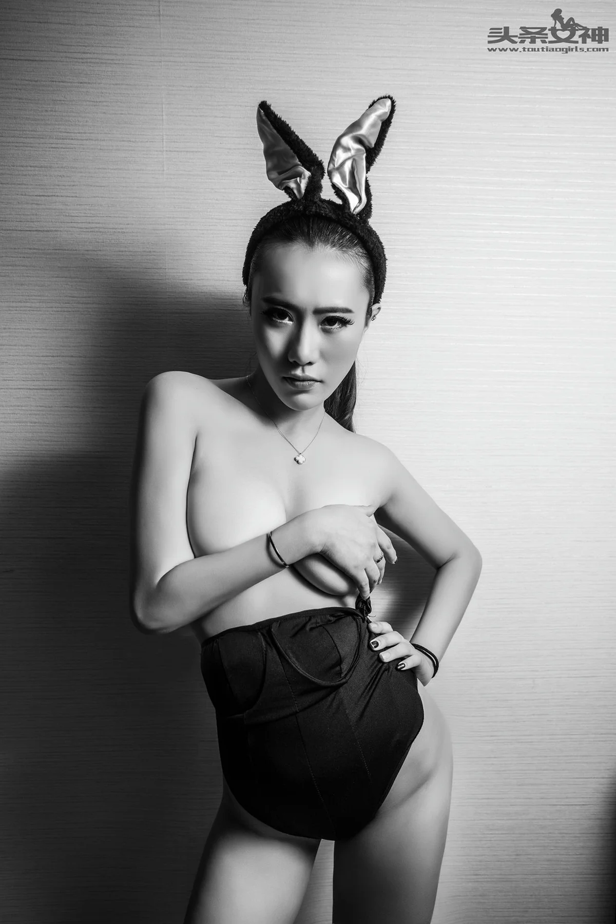 Goddes 头条女神 No.071 Modo 暗黑系巨乳小黑兔绮儿 - 4