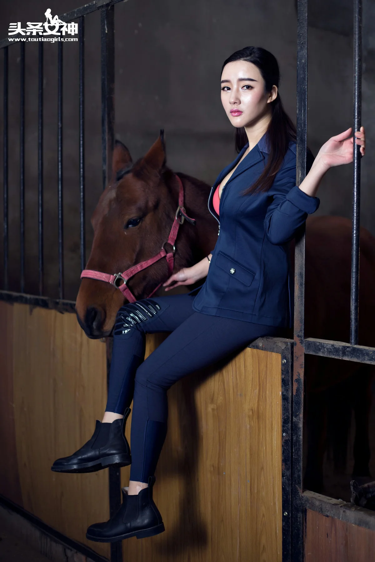 Goddes 头条女神 No.244 Modo 郭婉婷马球场精修 - 8