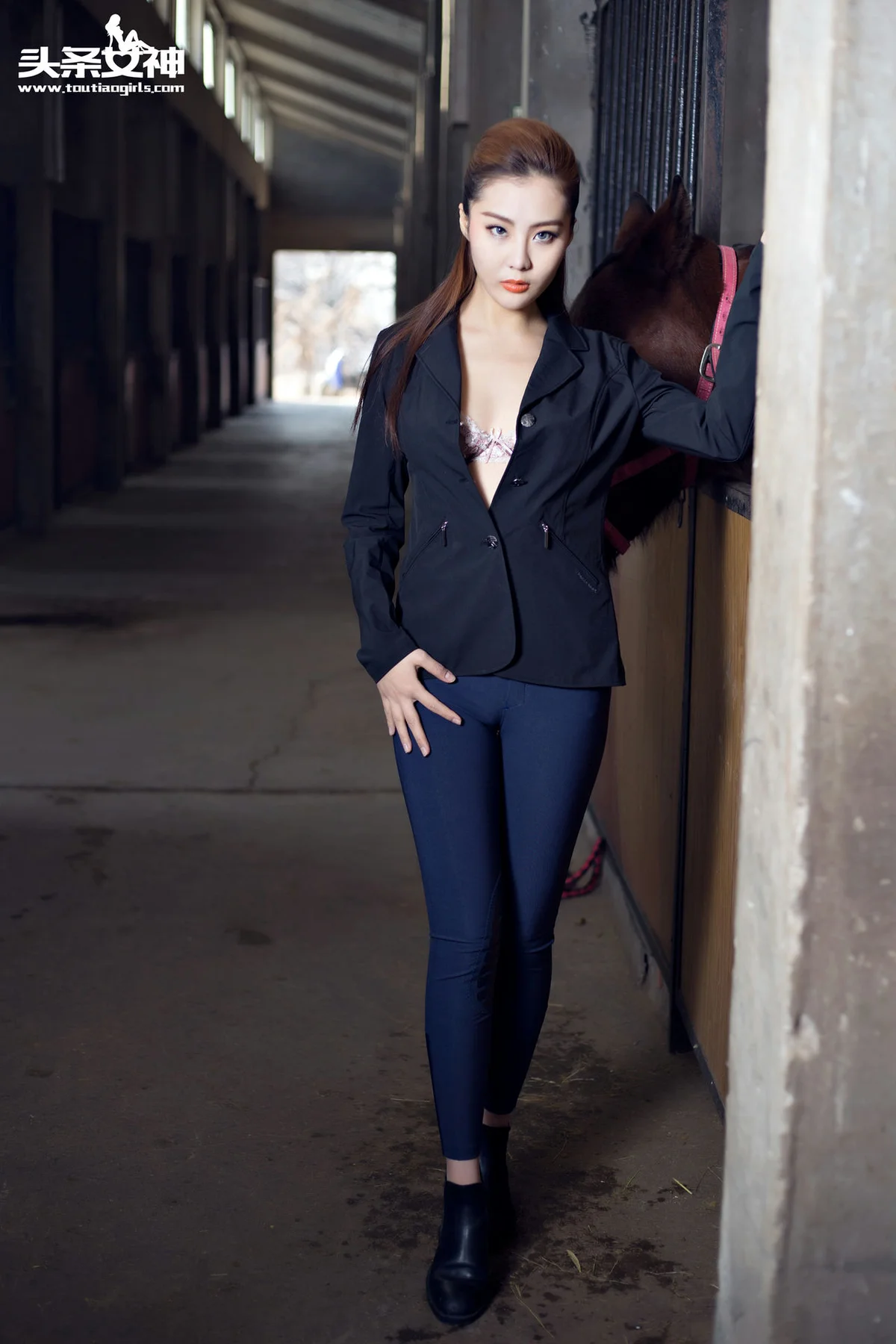 Goddes 头条女神 No.244 Modo 郭婉婷马球场精修 - 10