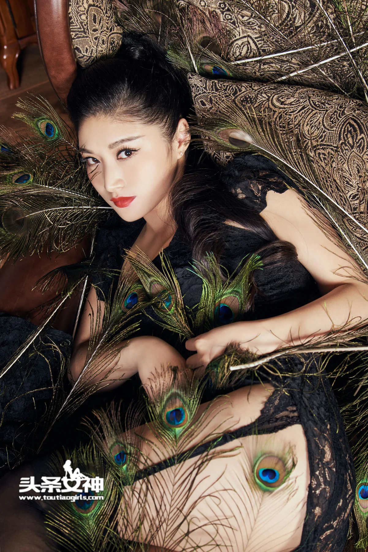 Goddes 头条女神 No.271 Modo 盼盼黑丝凤凰女王 - 5