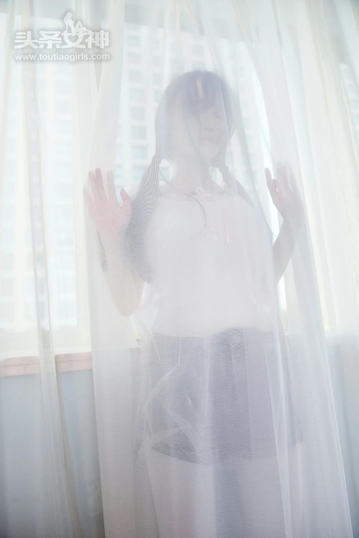 Goddes 头条女神 No.405 Modo 小如镜的白袜子 - 8