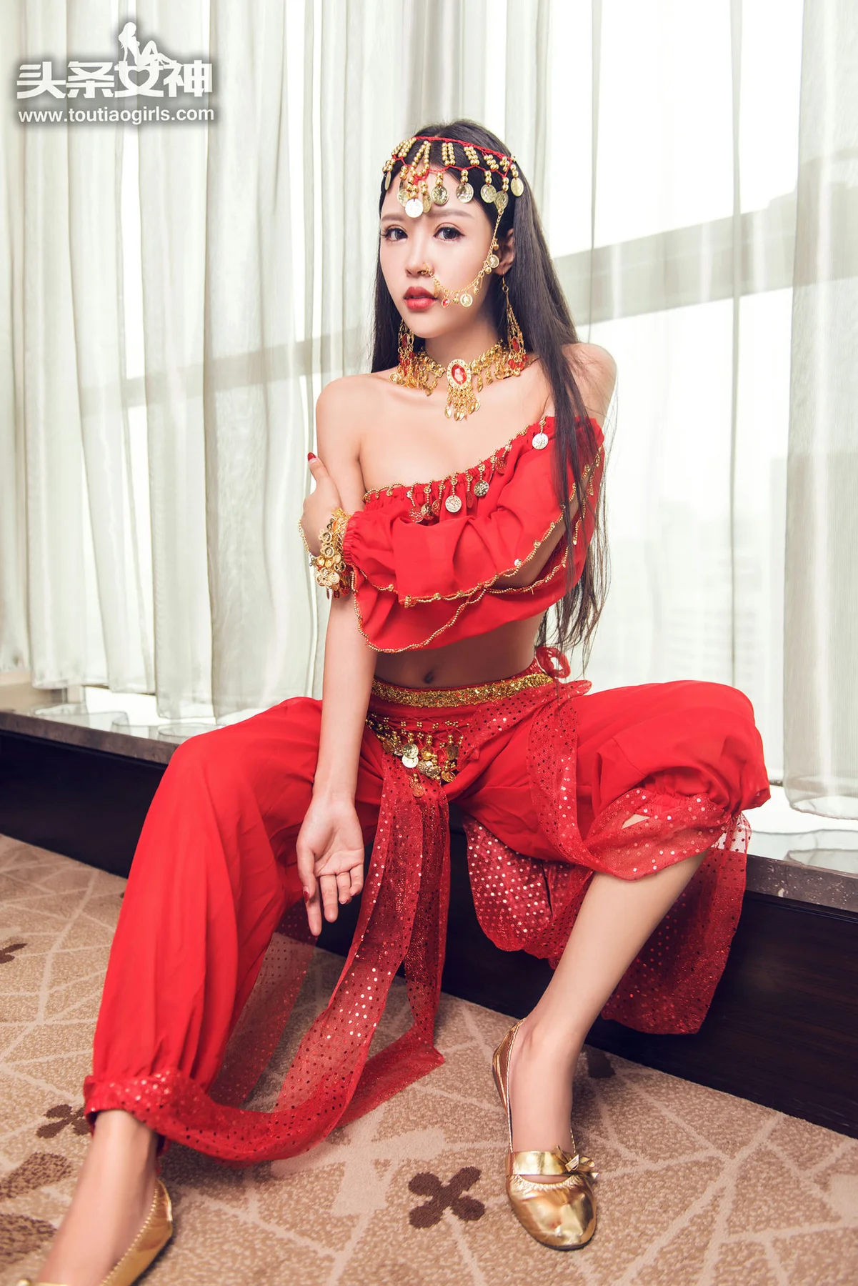 Goddes 头条女神 No.427 Modo 韩秀冉性感黑丝 - 7