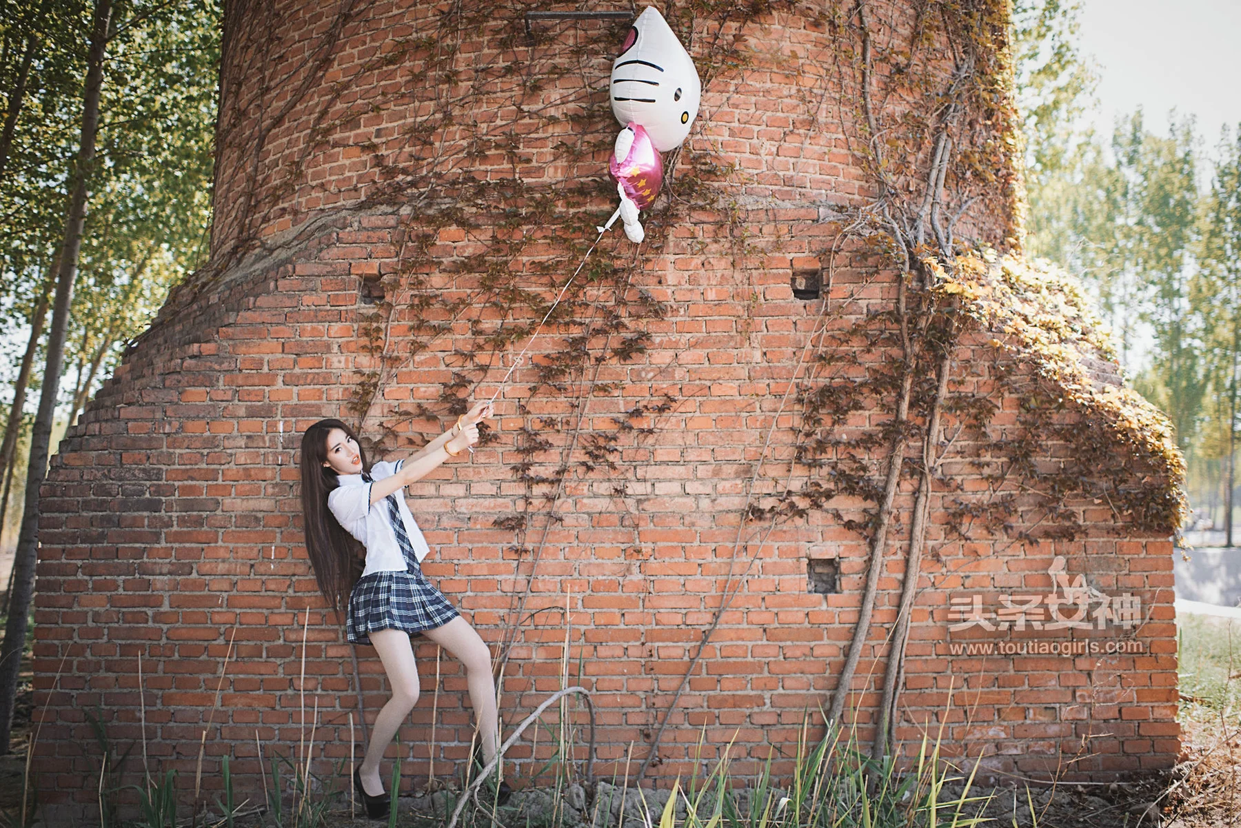 Goddes 头条女神 No.428 Modo 樊安妮制服少女 - 3