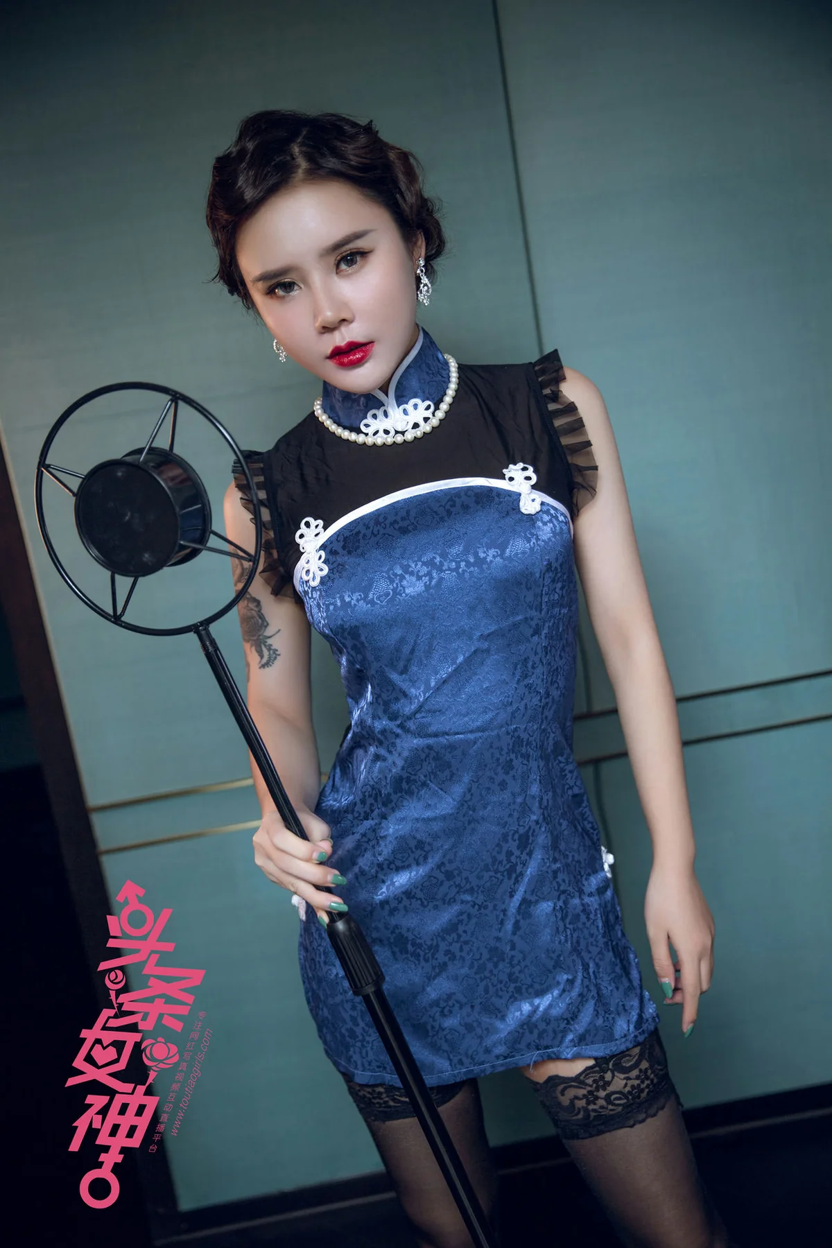 Goddes 头条女神 No.541 Modo 爱丽莎旗袍 - 6