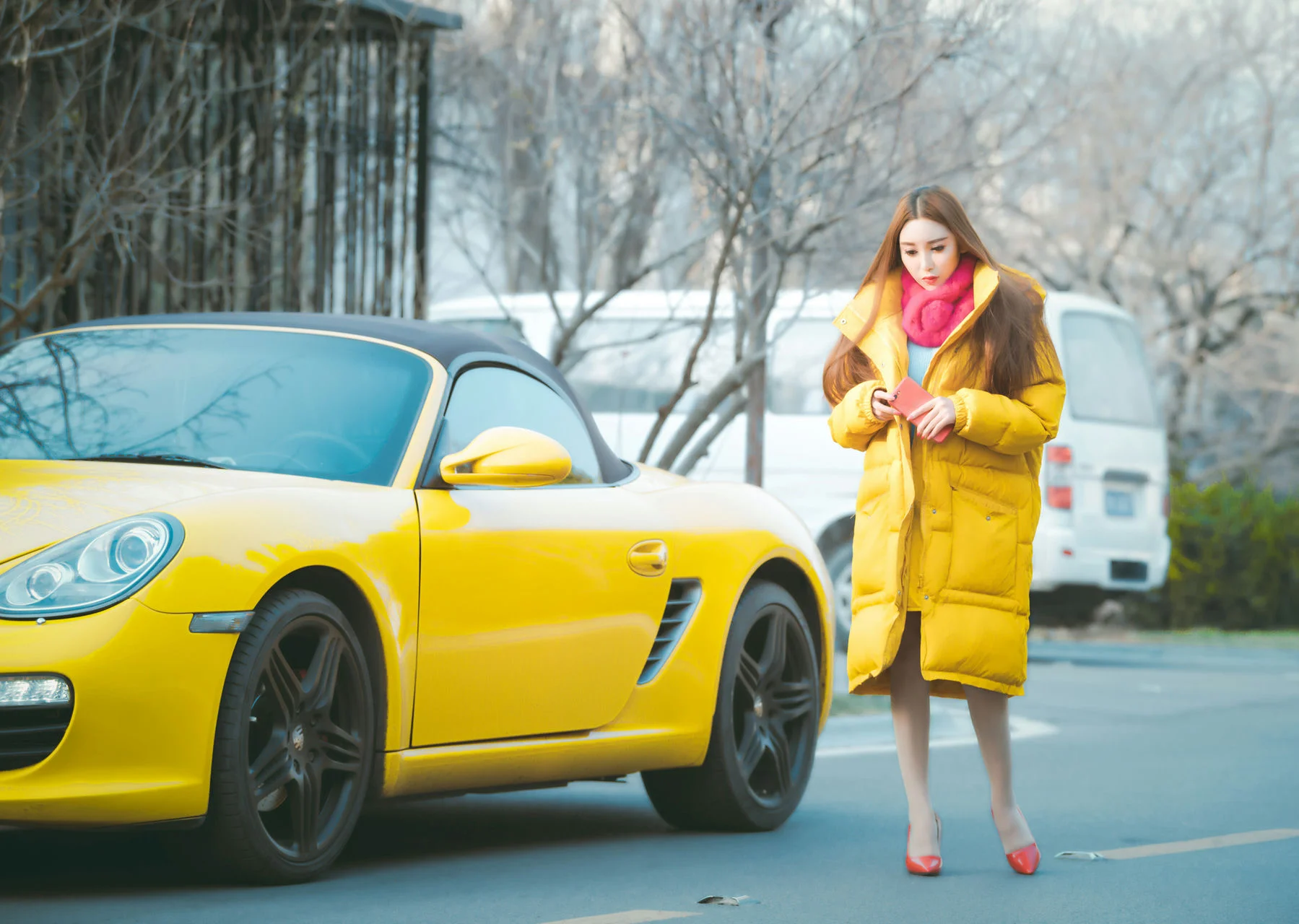 Goddes 头条女神 No.586 Modo 韩夏汐特别车模 - 9