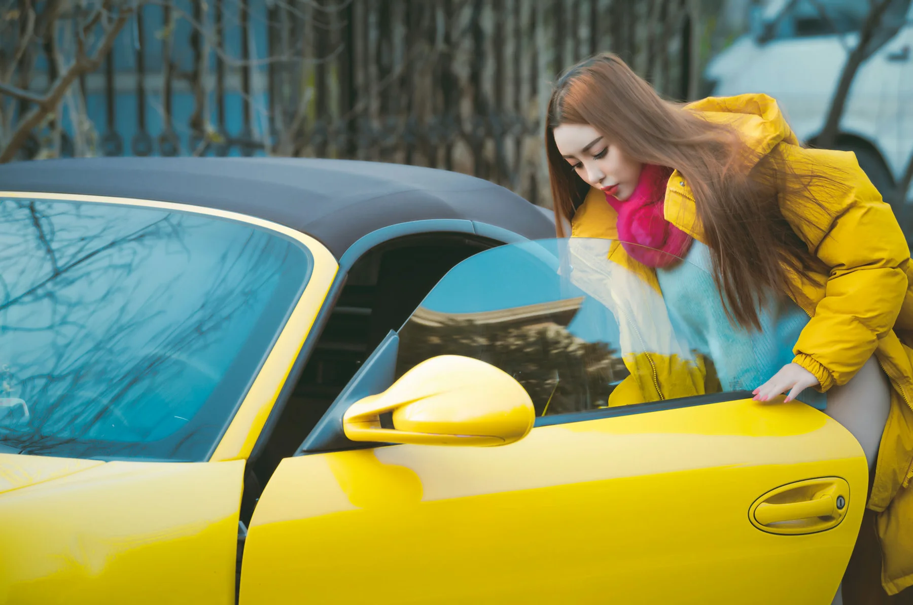 Goddes 头条女神 No.586 Modo 韩夏汐特别车模 - 10