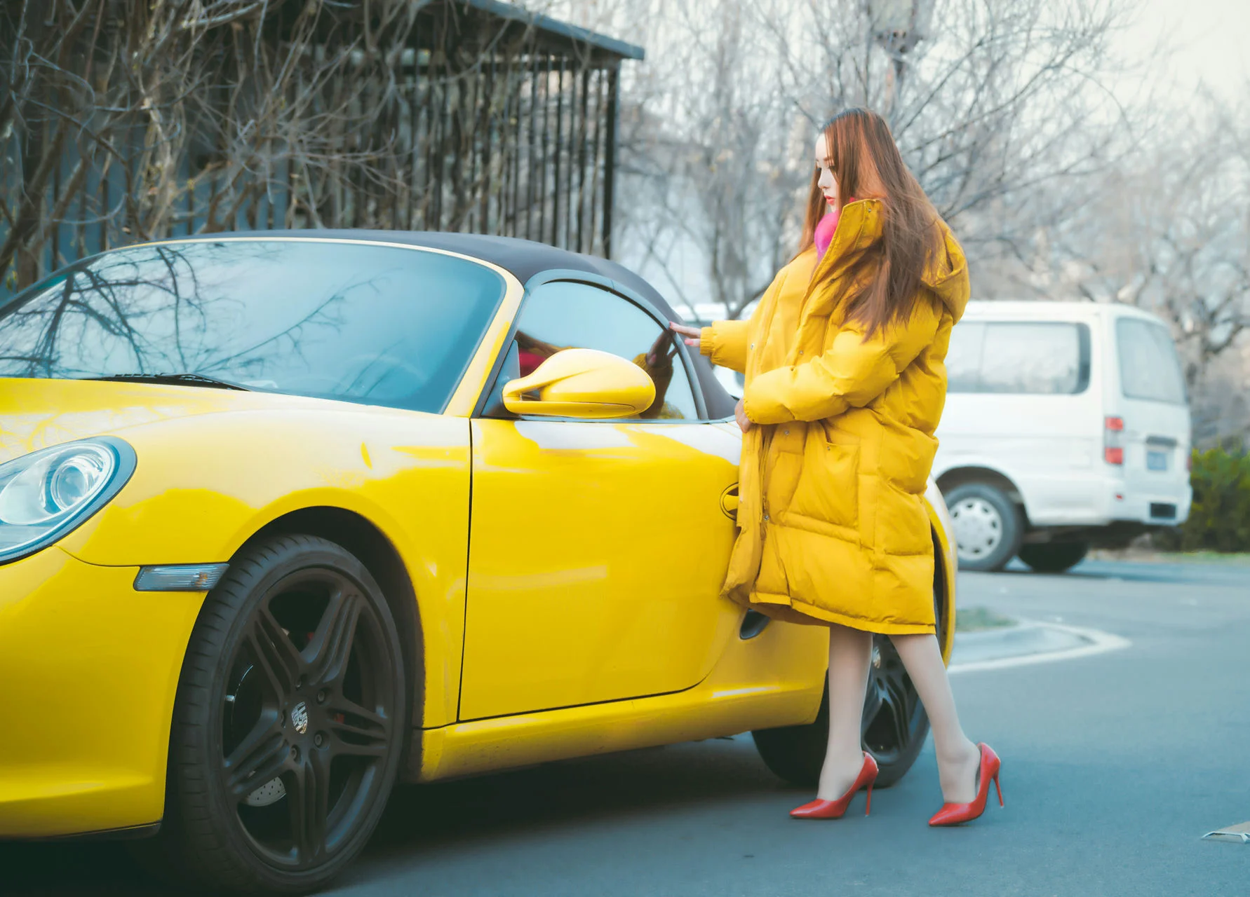 Goddes 头条女神 No.586 Modo 韩夏汐特别车模 - 4