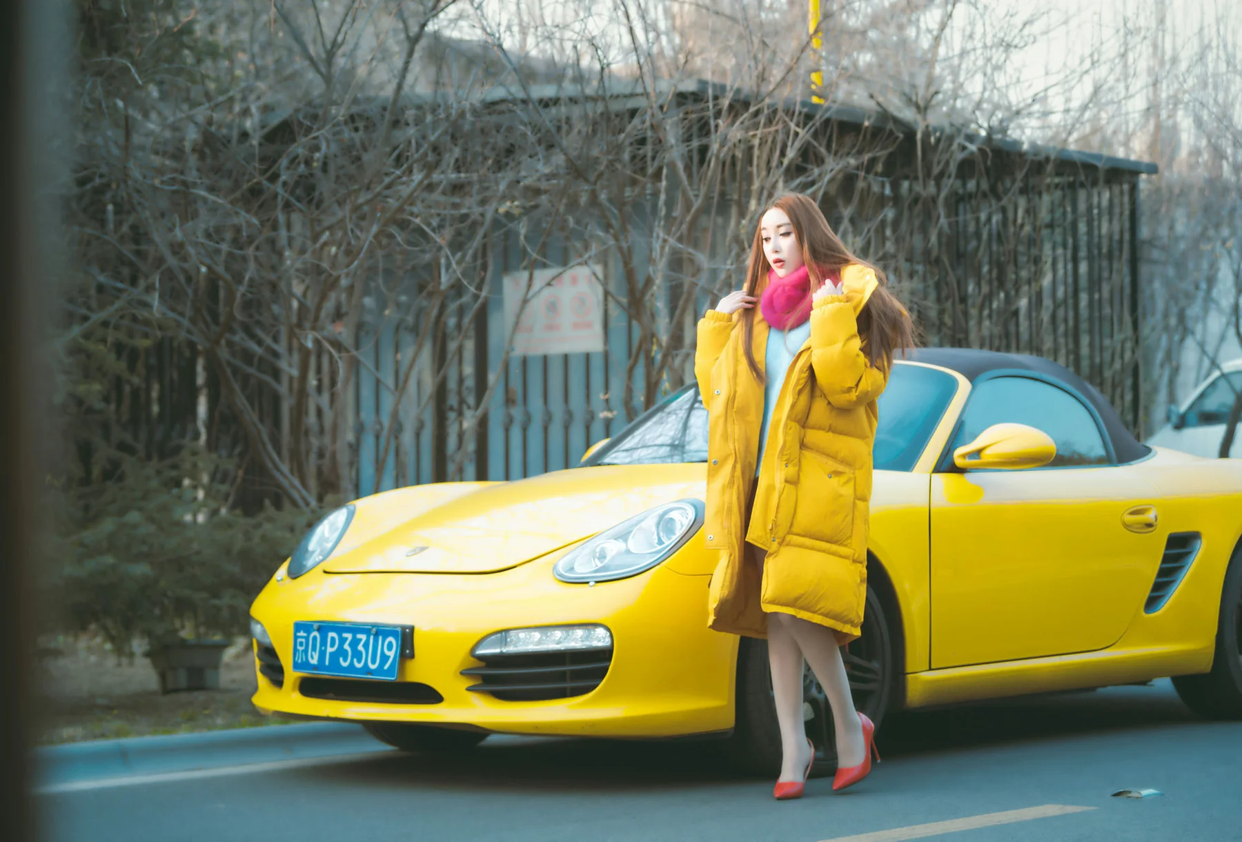 Goddes 头条女神 No.586 Modo 韩夏汐特别车模 - 5