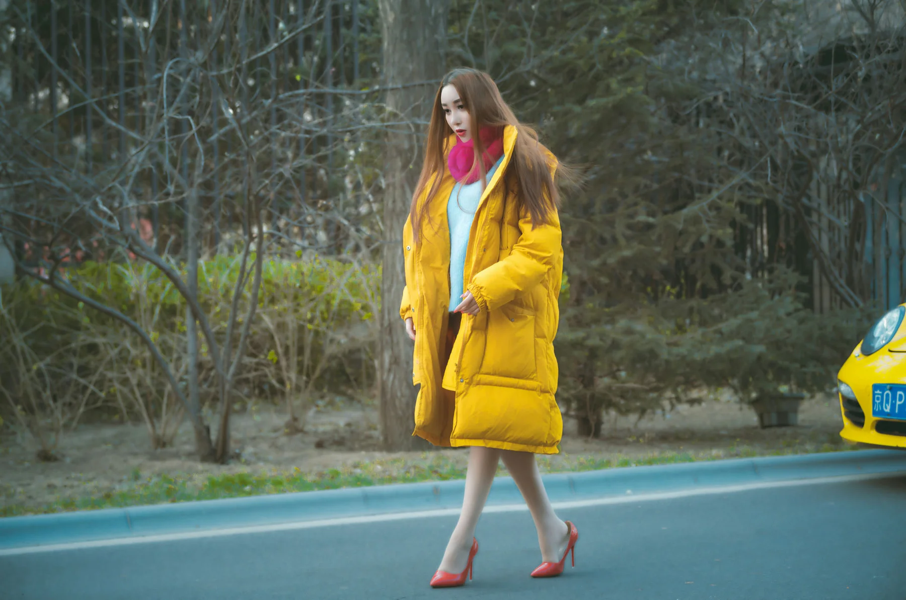 Goddes 头条女神 No.586 Modo 韩夏汐特别车模 - 9