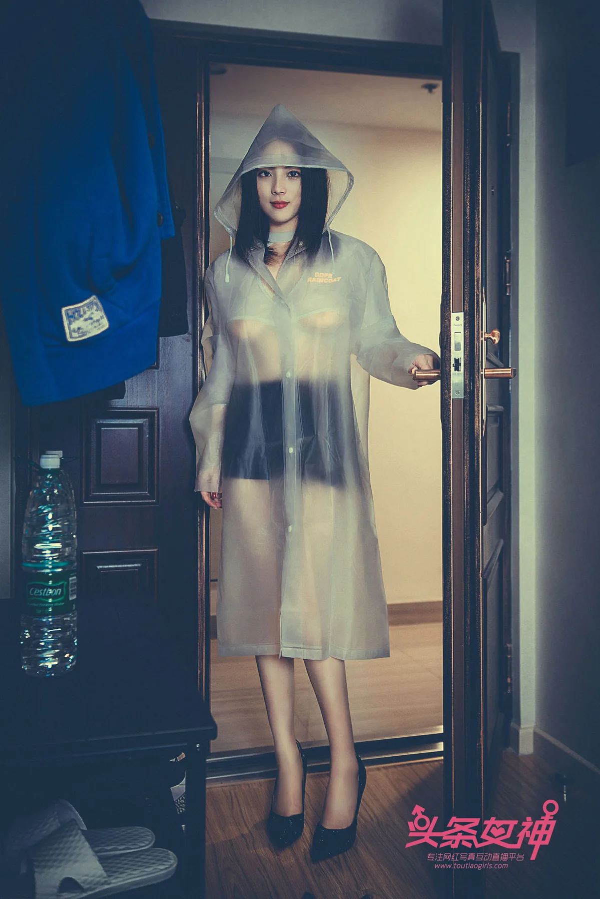 Goddes 头条女神 No.595 Modo 迪爱儿雨衣修水工 - 1