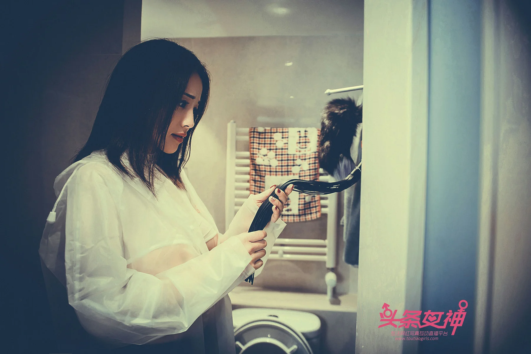 Goddes 头条女神 No.595 Modo 迪爱儿雨衣修水工 - 5