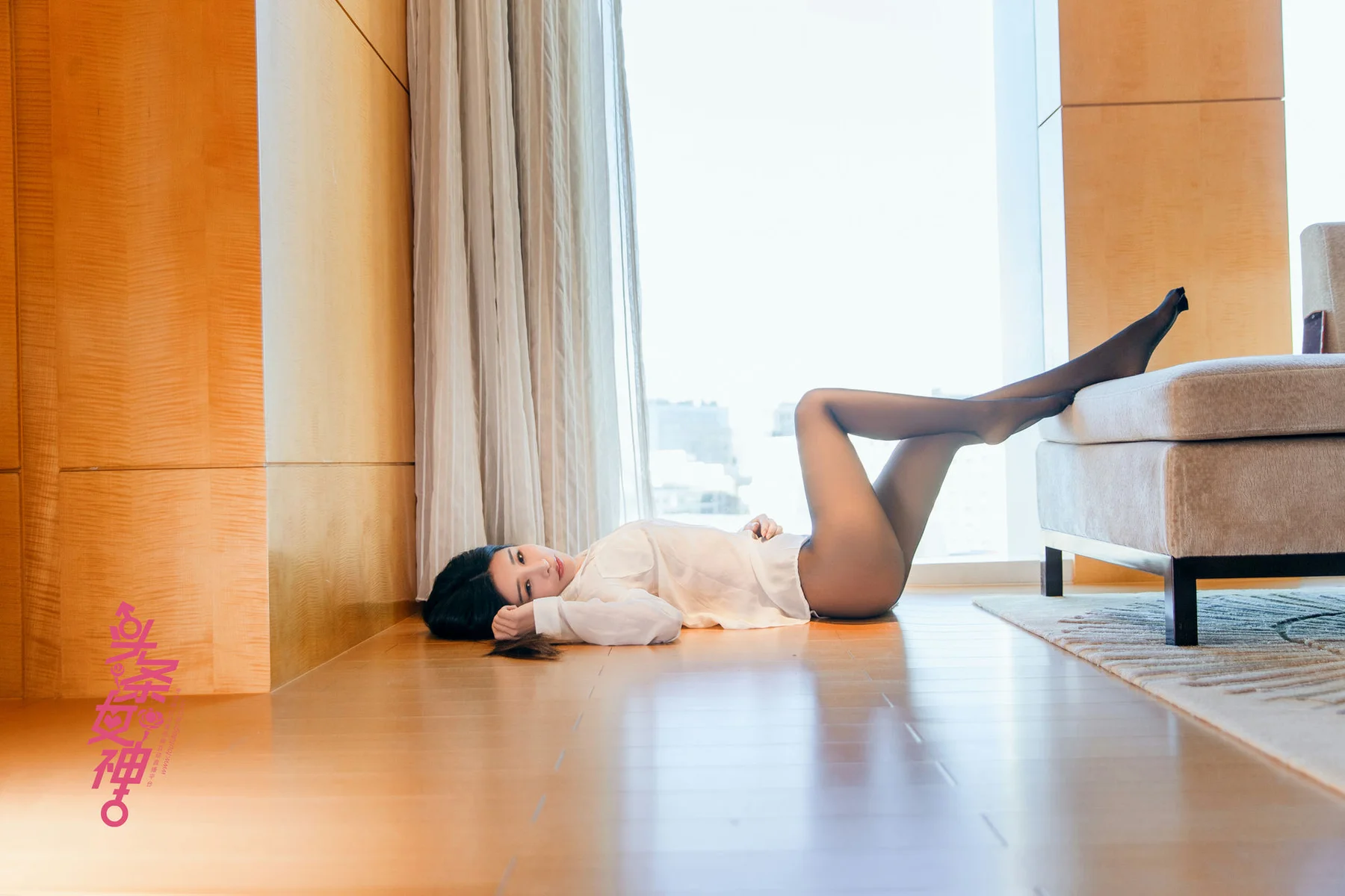 Goddes 头条女神 No.658 Modo 萌萌黑丝 - 1