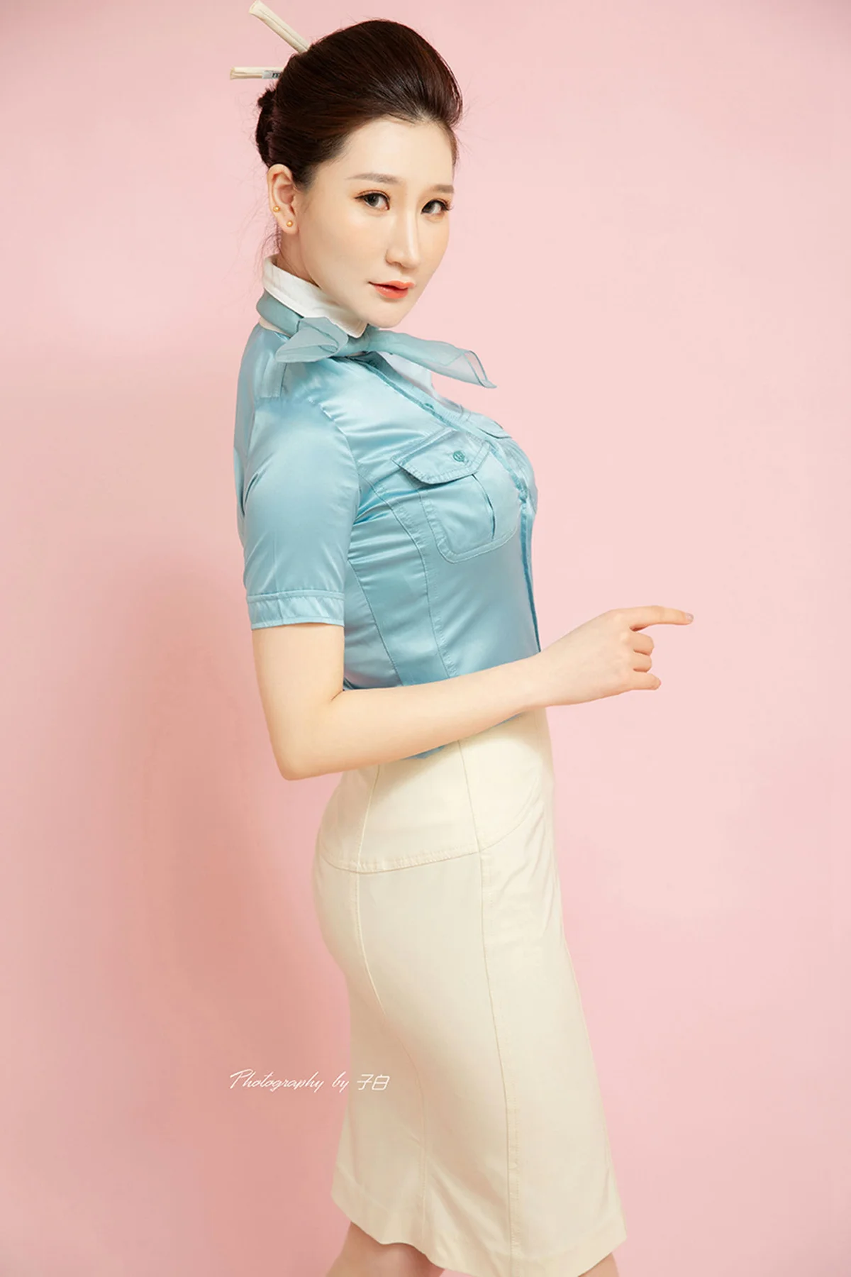 Goddes 头条女神 No.695 空姐合辑 - 5