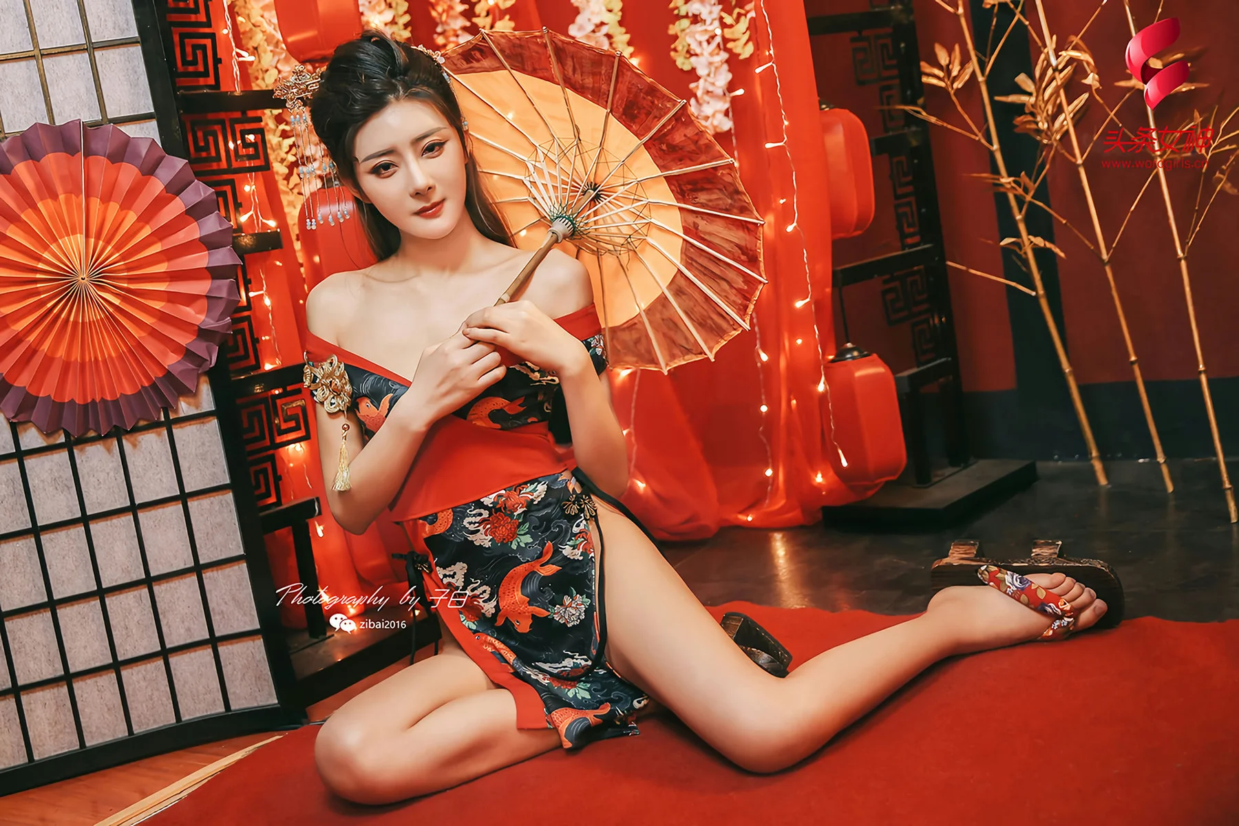 Goddes 头条女神 No.701 莫晓希 美腿妖姬 - 1