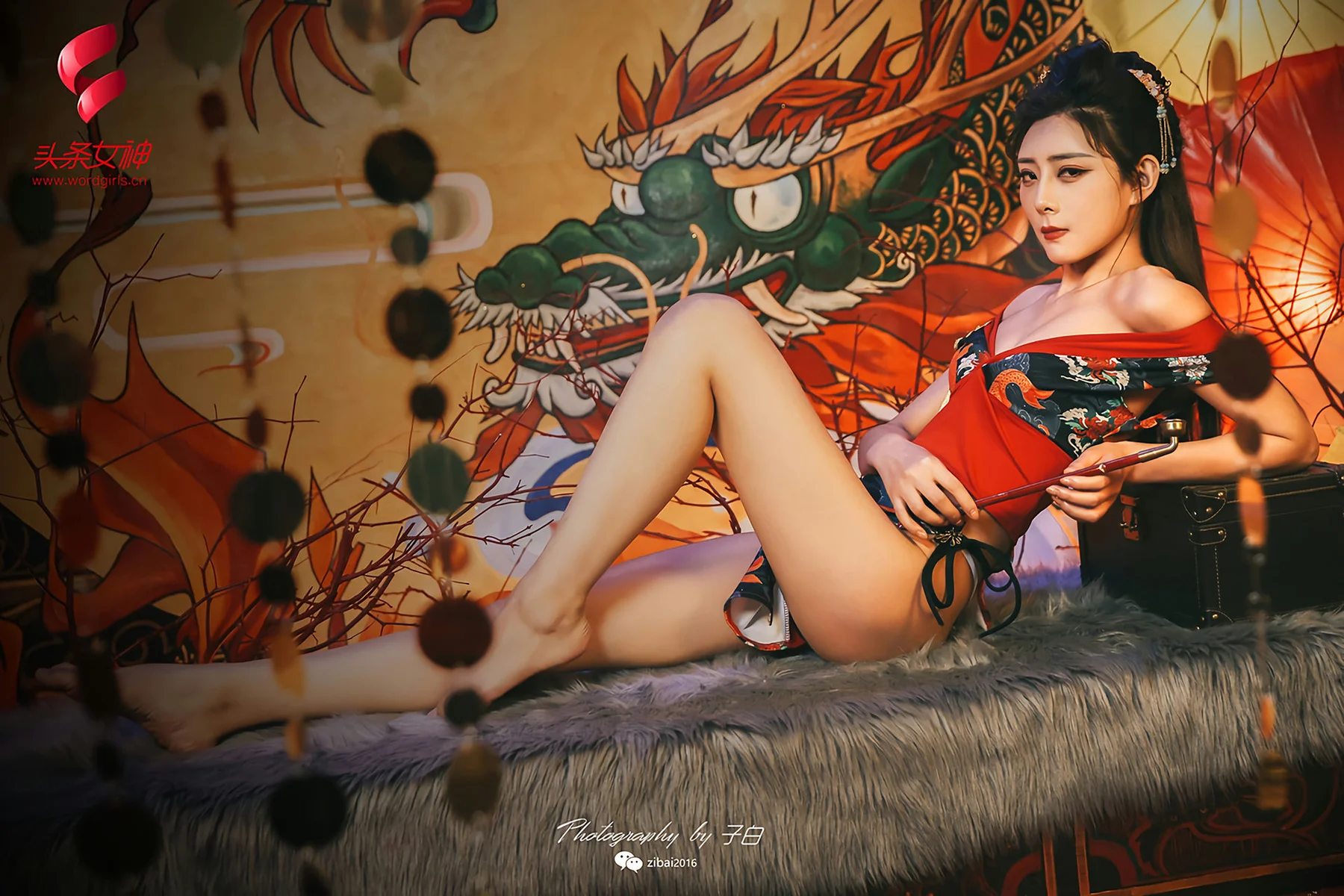 Goddes 头条女神 No.701 莫晓希 美腿妖姬 - 9