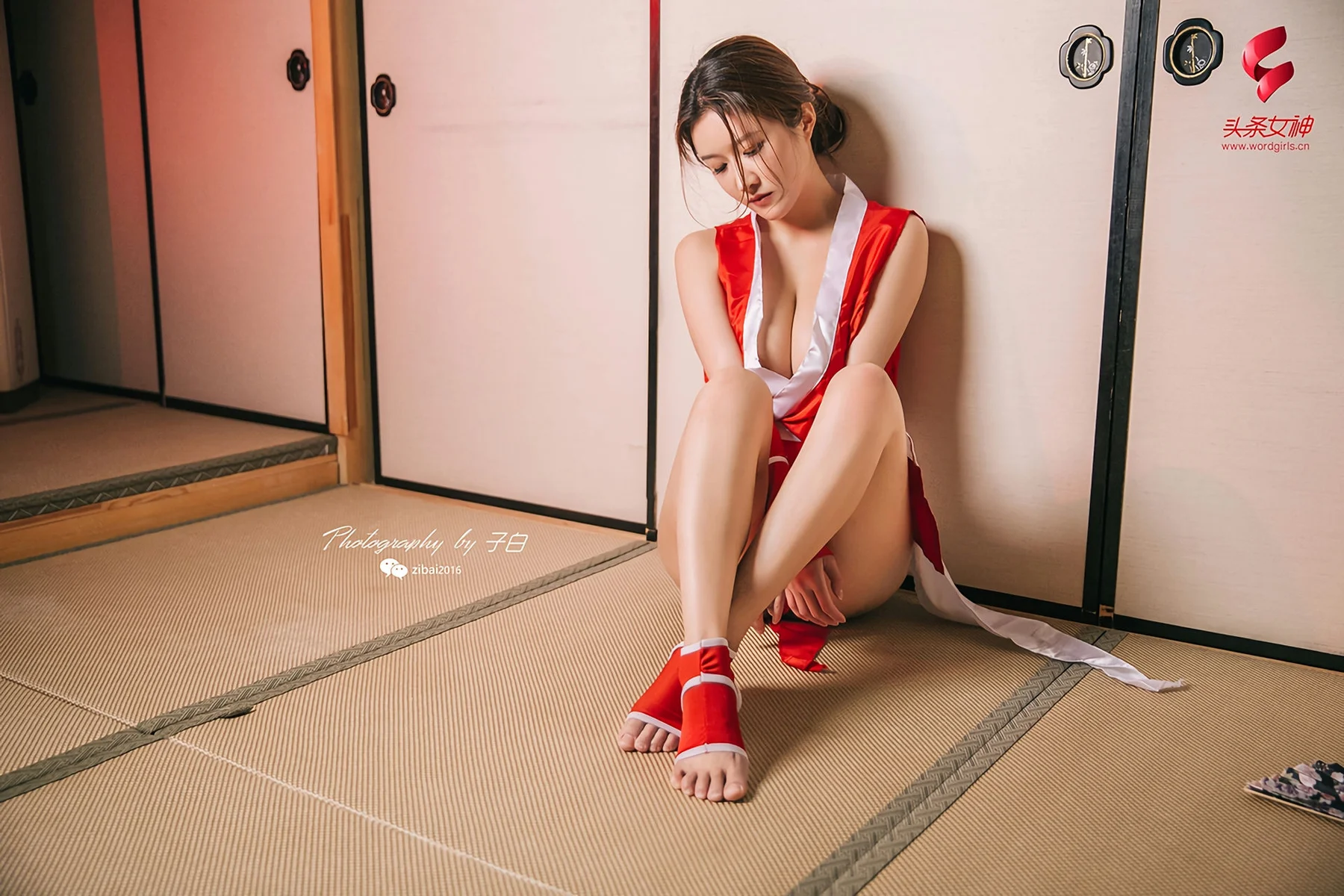 Goddes 头条女神 No.742 JennyR 巨乳不知火舞COS - 8