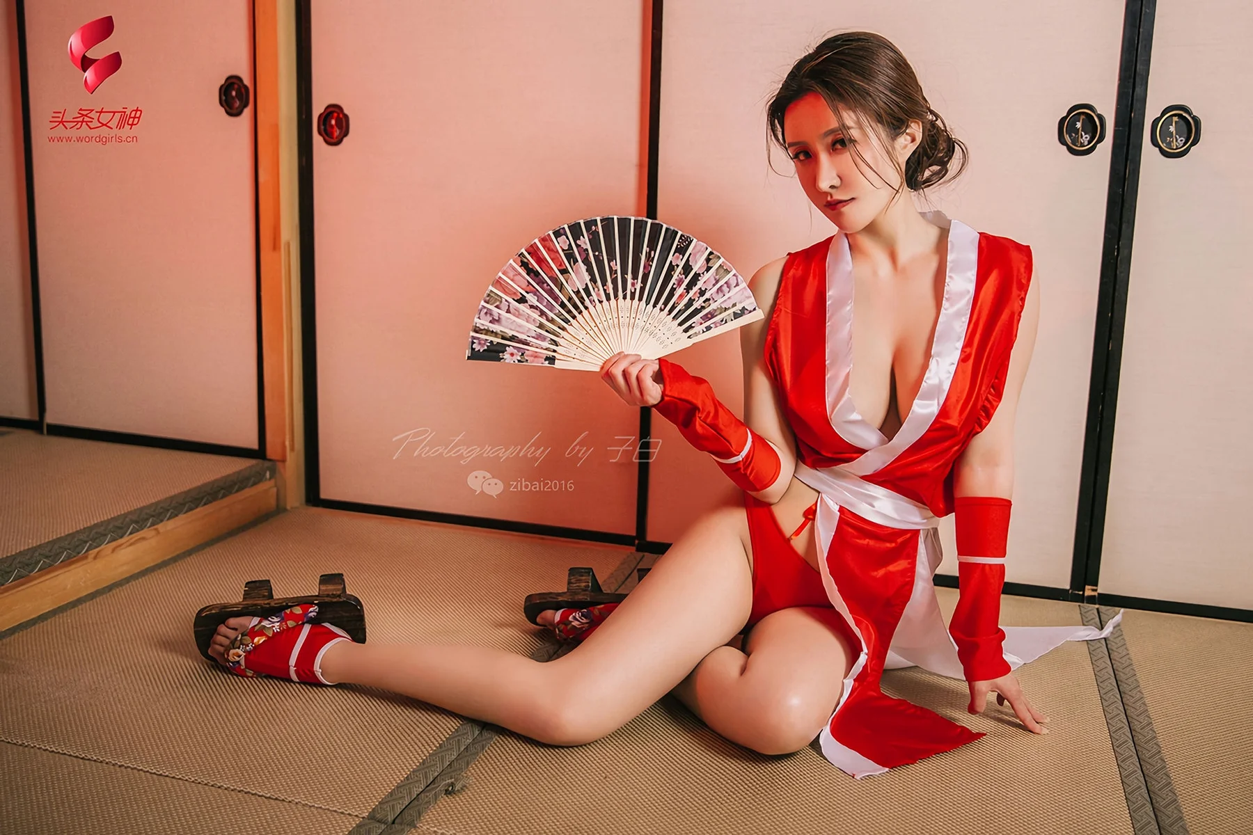 Goddes 头条女神 No.742 JennyR 巨乳不知火舞COS - 10