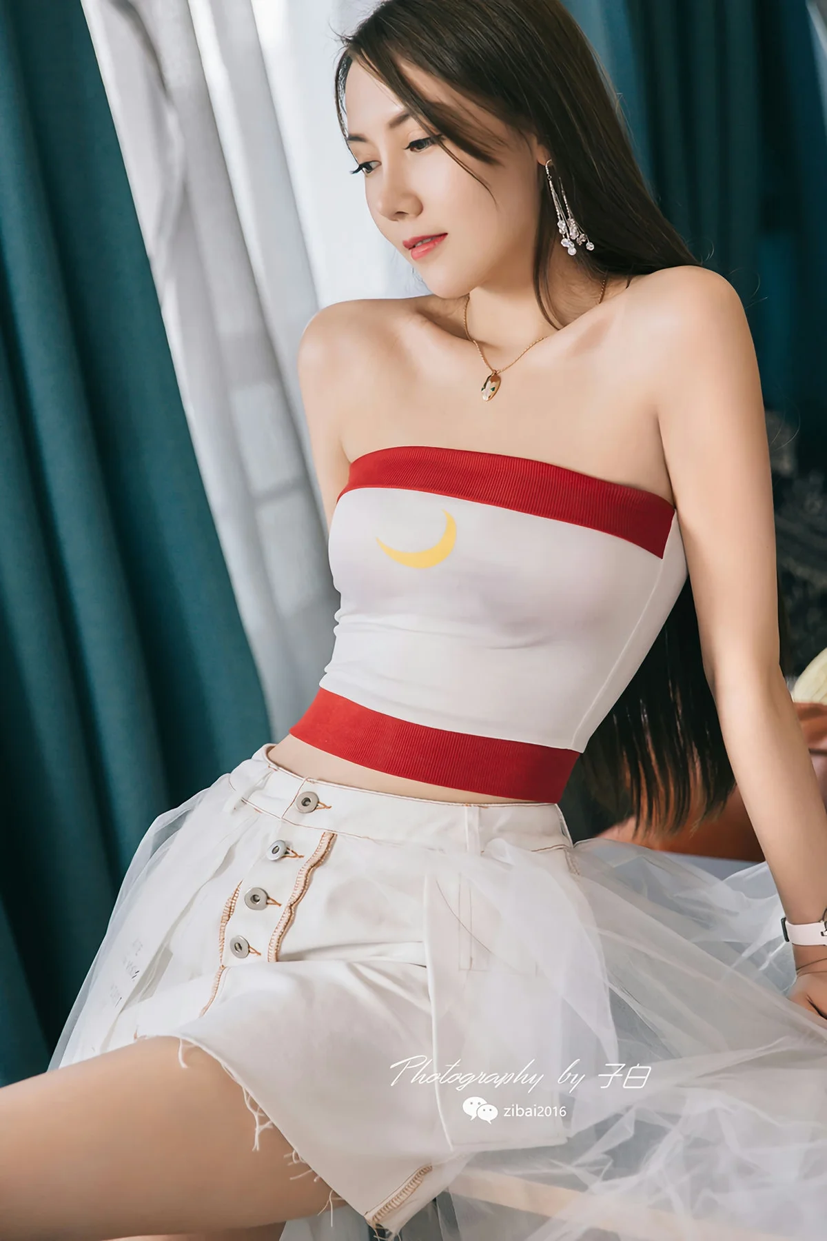 Goddes 头条女神 No.743 娇娇小朋友10p白纱裙 - 8