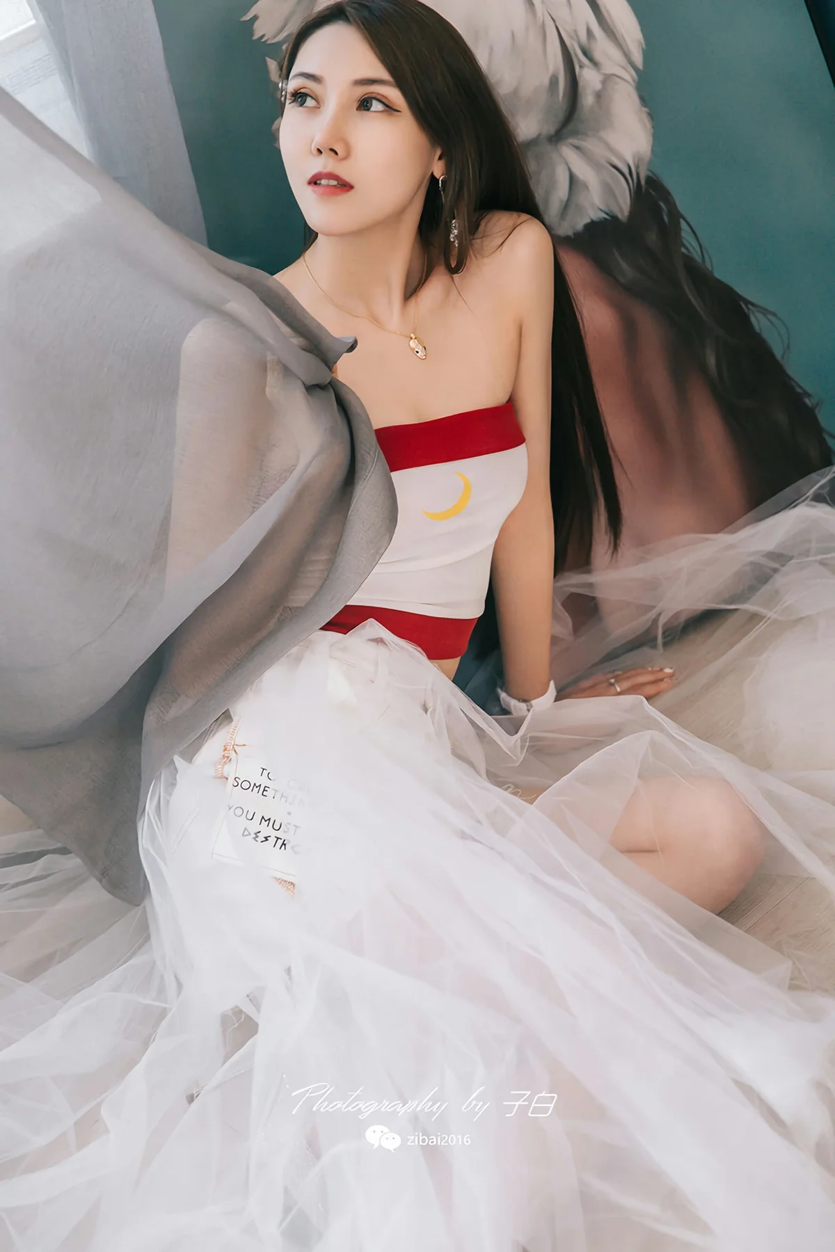 Goddes 头条女神 No.743 娇娇小朋友10p白纱裙 - 9