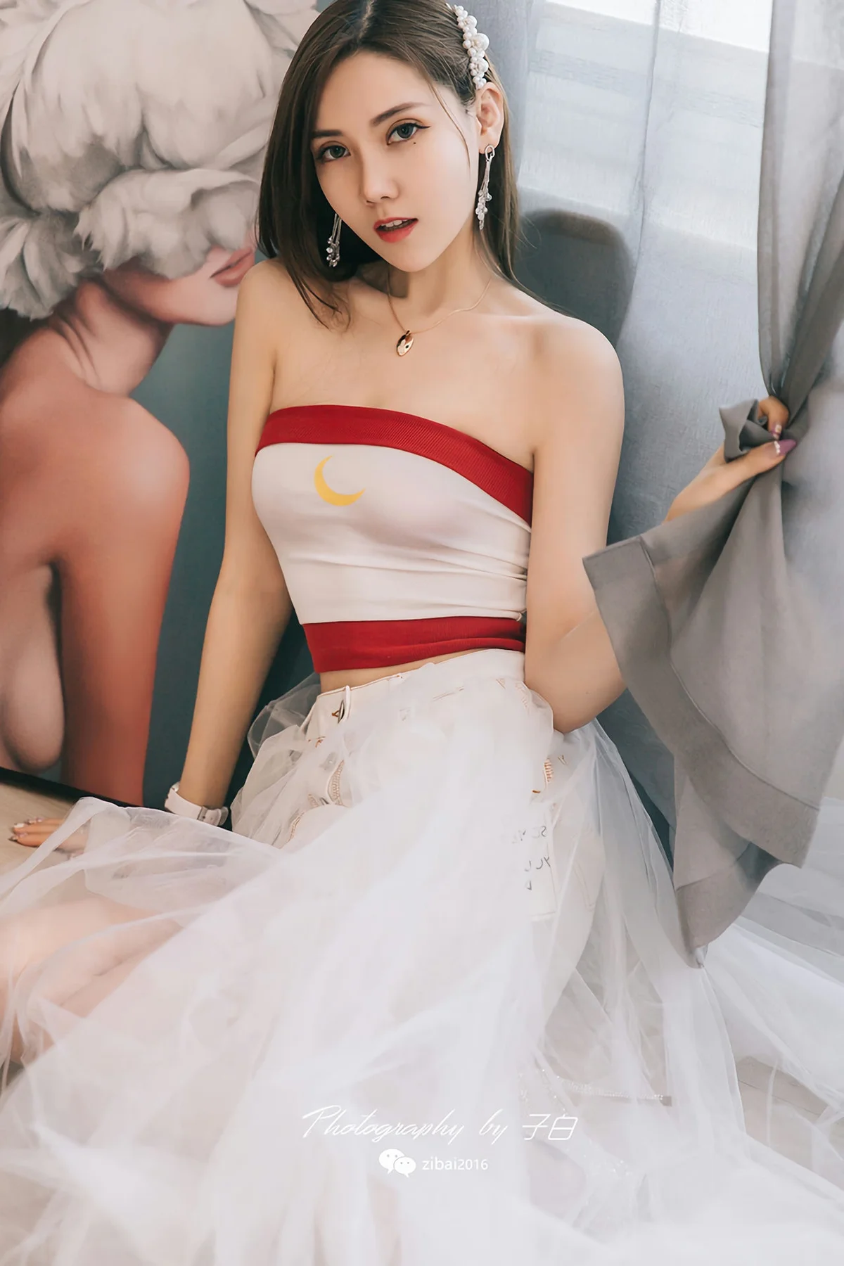 Goddes 头条女神 No.743 娇娇小朋友10p白纱裙 - 10