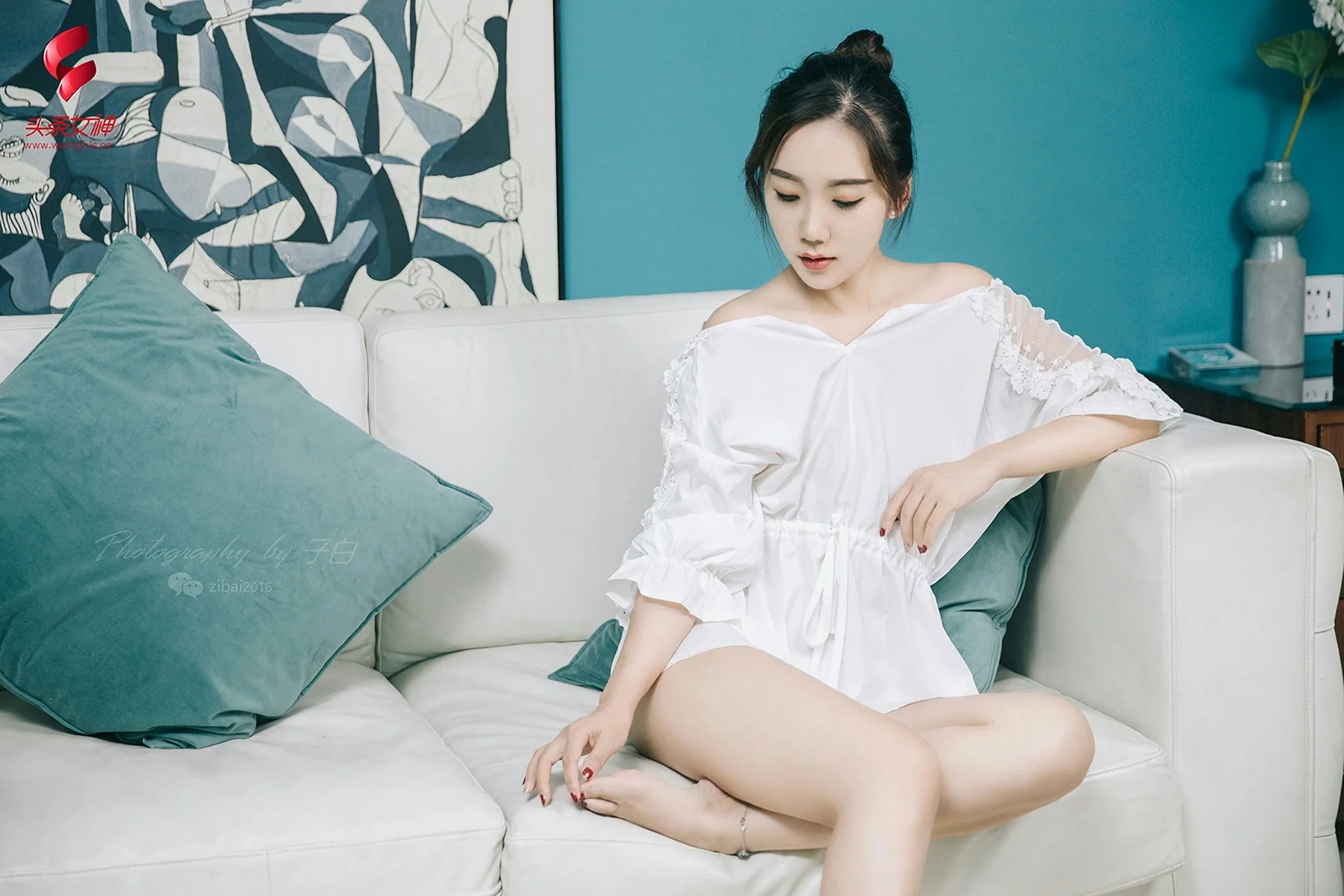 Goddes 头条女神 No.771 乔静 我的小家 - 1