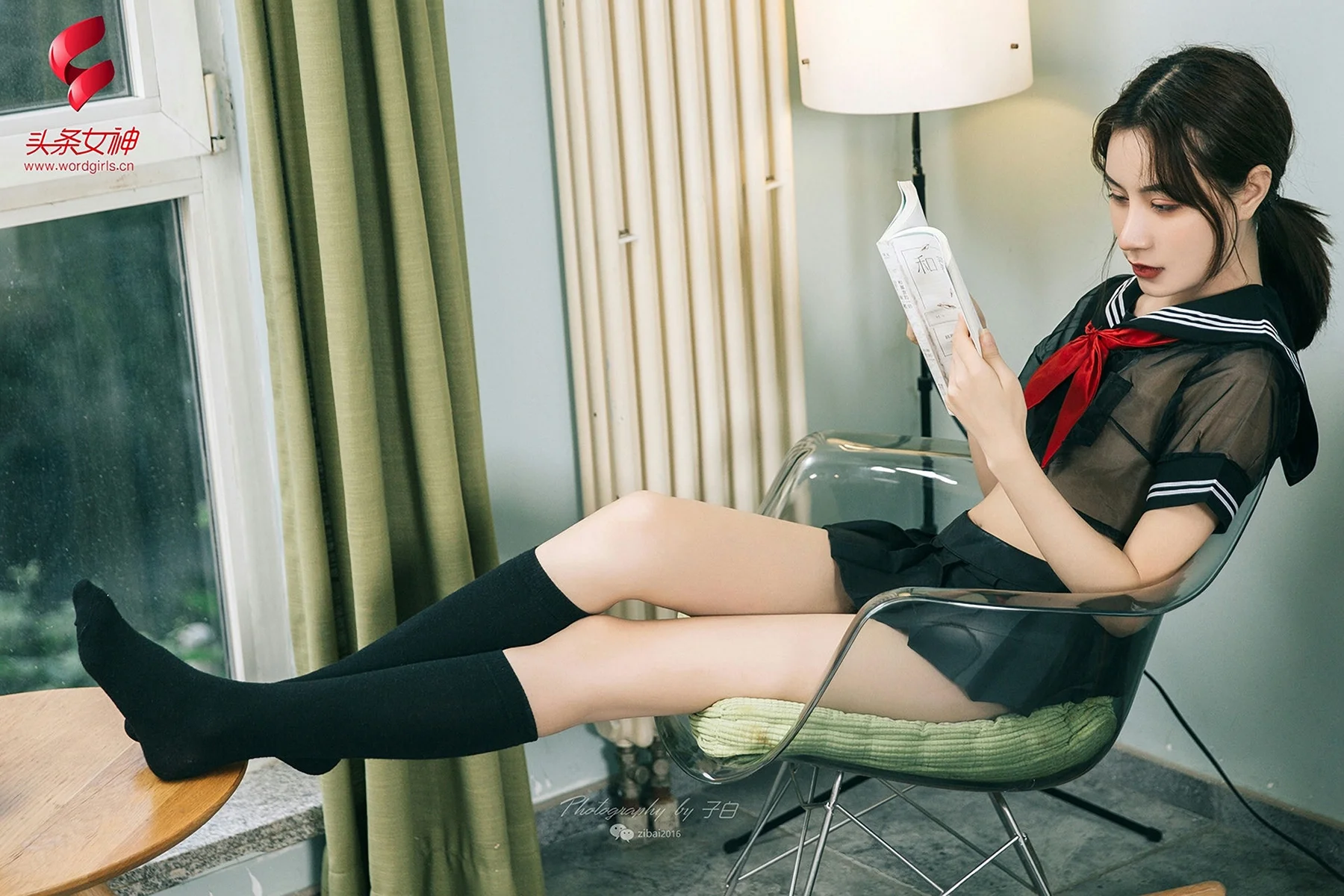 Goddes 头条女神No.772 茯苓校园制服 我的暑假清纯学妹 - 9