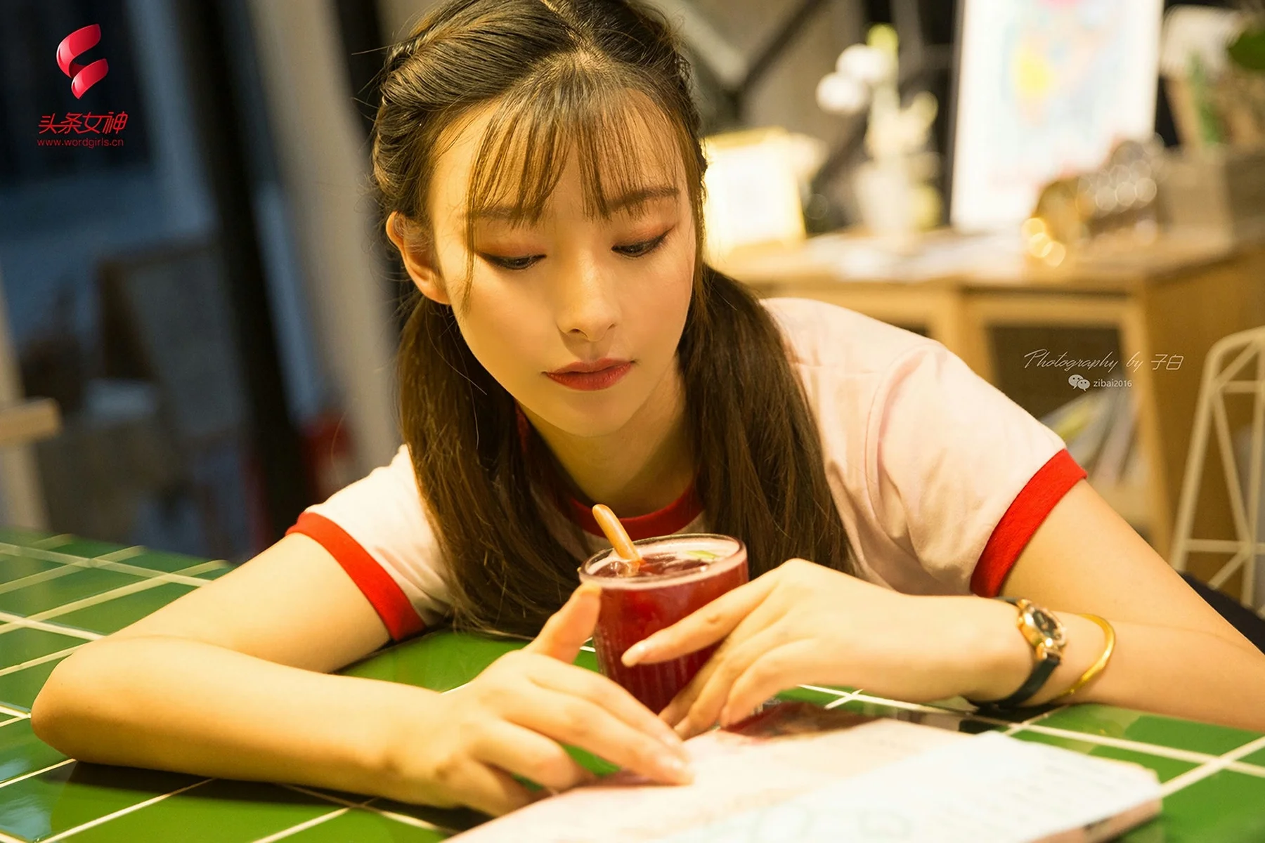 Goddes 头条女神 No.777 索菲 8P奶茶店的小公主 - 1