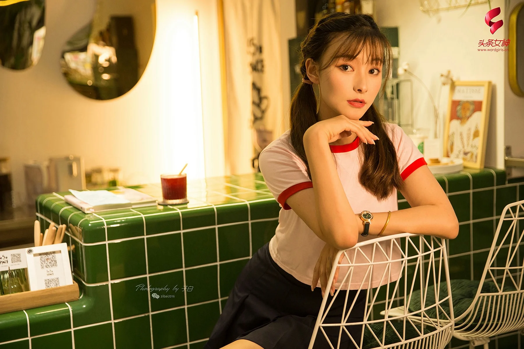 Goddes 头条女神 No.777 索菲 8P奶茶店的小公主 - 6