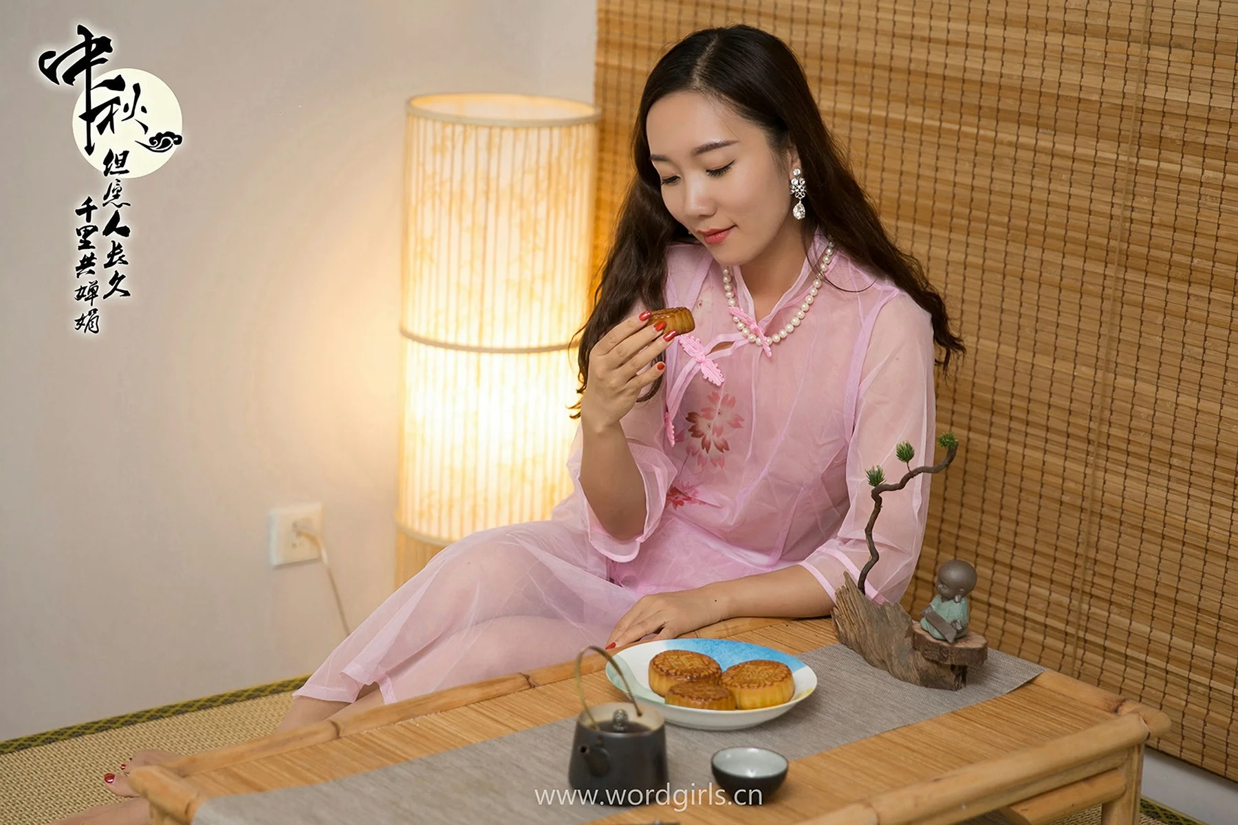 Goddes 头条女神 No.782 小乔 旗袍明月千里寄相思 - 1