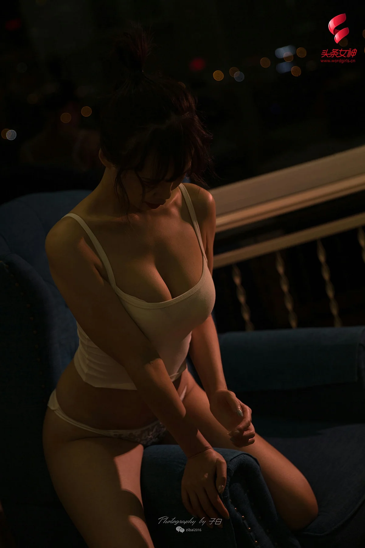 Goddes 头条女神 No.783 景淳的白背心 景淳 - 10