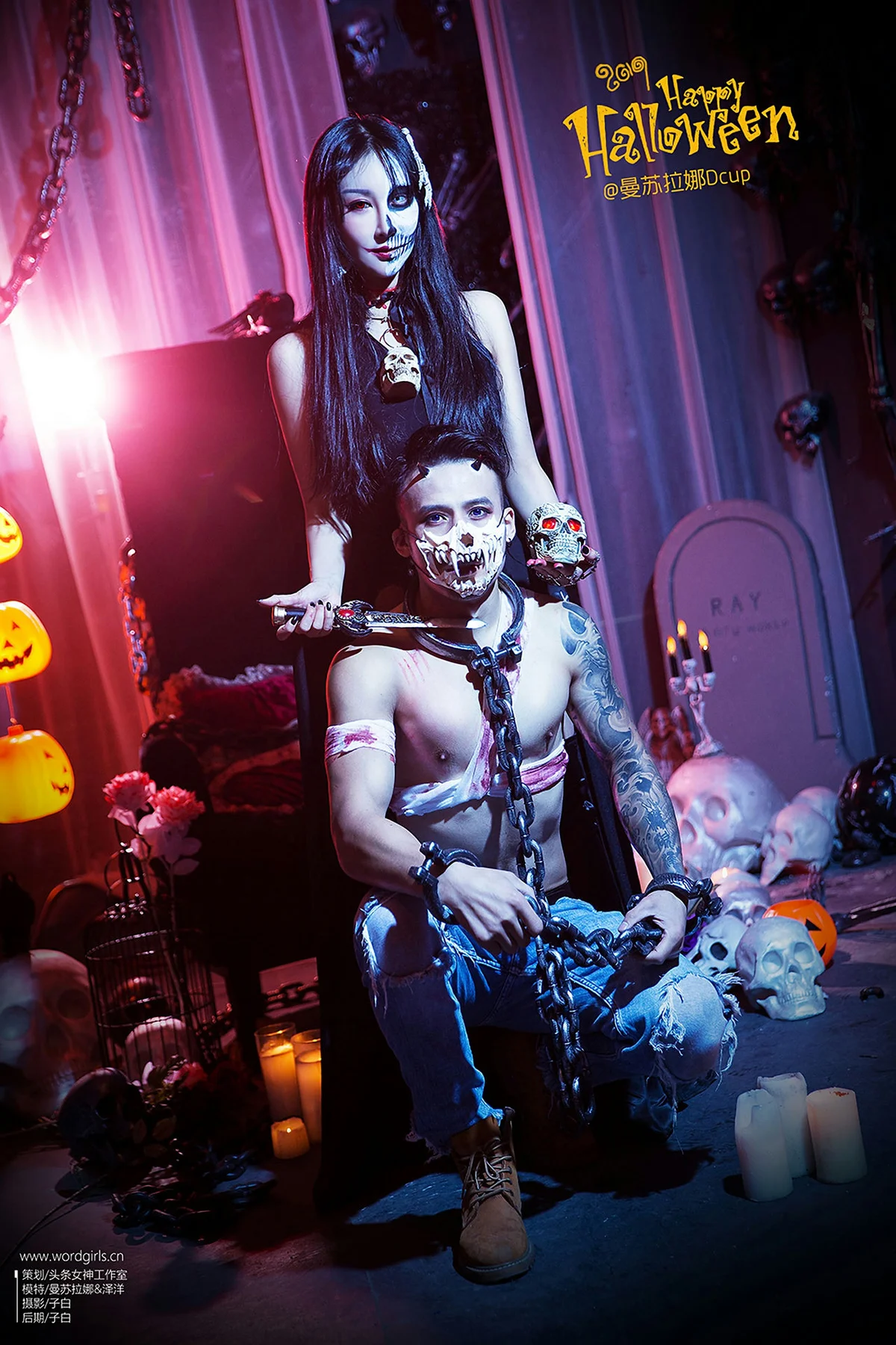 Goddes 头条女神 No.796 万圣节女巫6P 曼苏拉娜 - 6