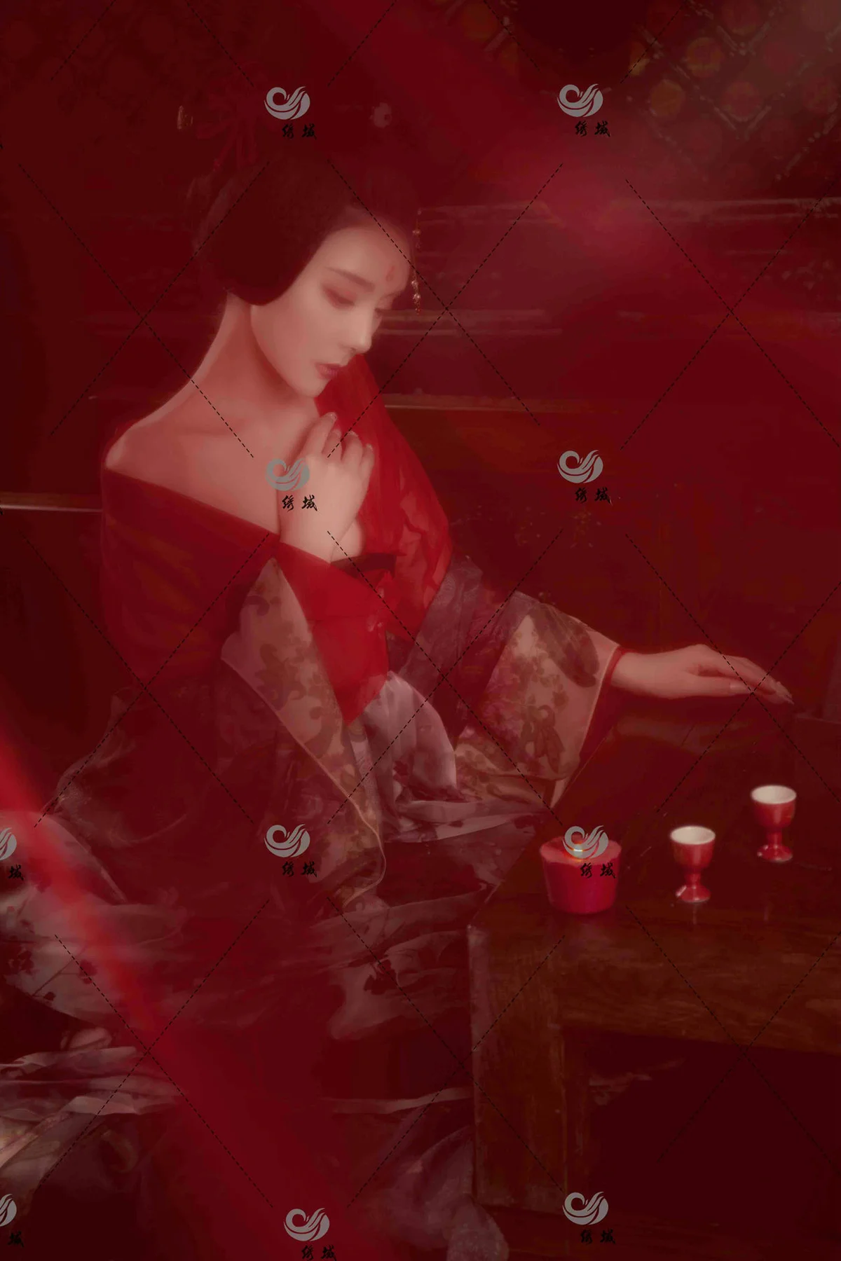 Goddes 头条女神 No.820 贵妃醉酒莫晓希 - 1