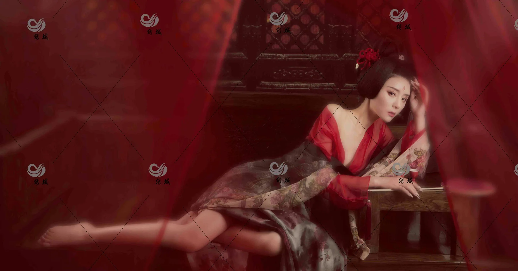 Goddes 头条女神 No.820 贵妃醉酒莫晓希 - 9