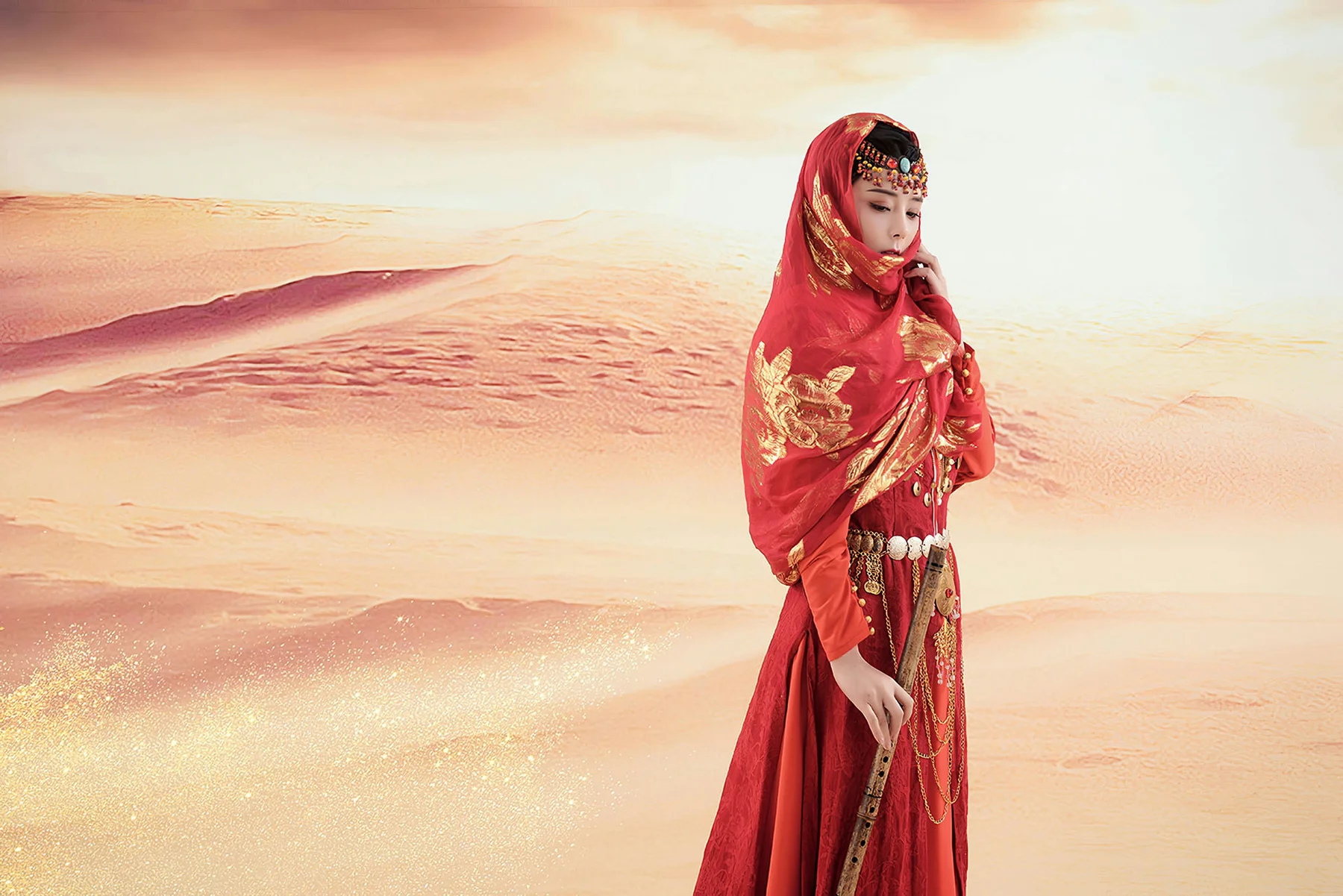 Goddes 头条女神 No.822 梦回楼兰莫晓希 - 4