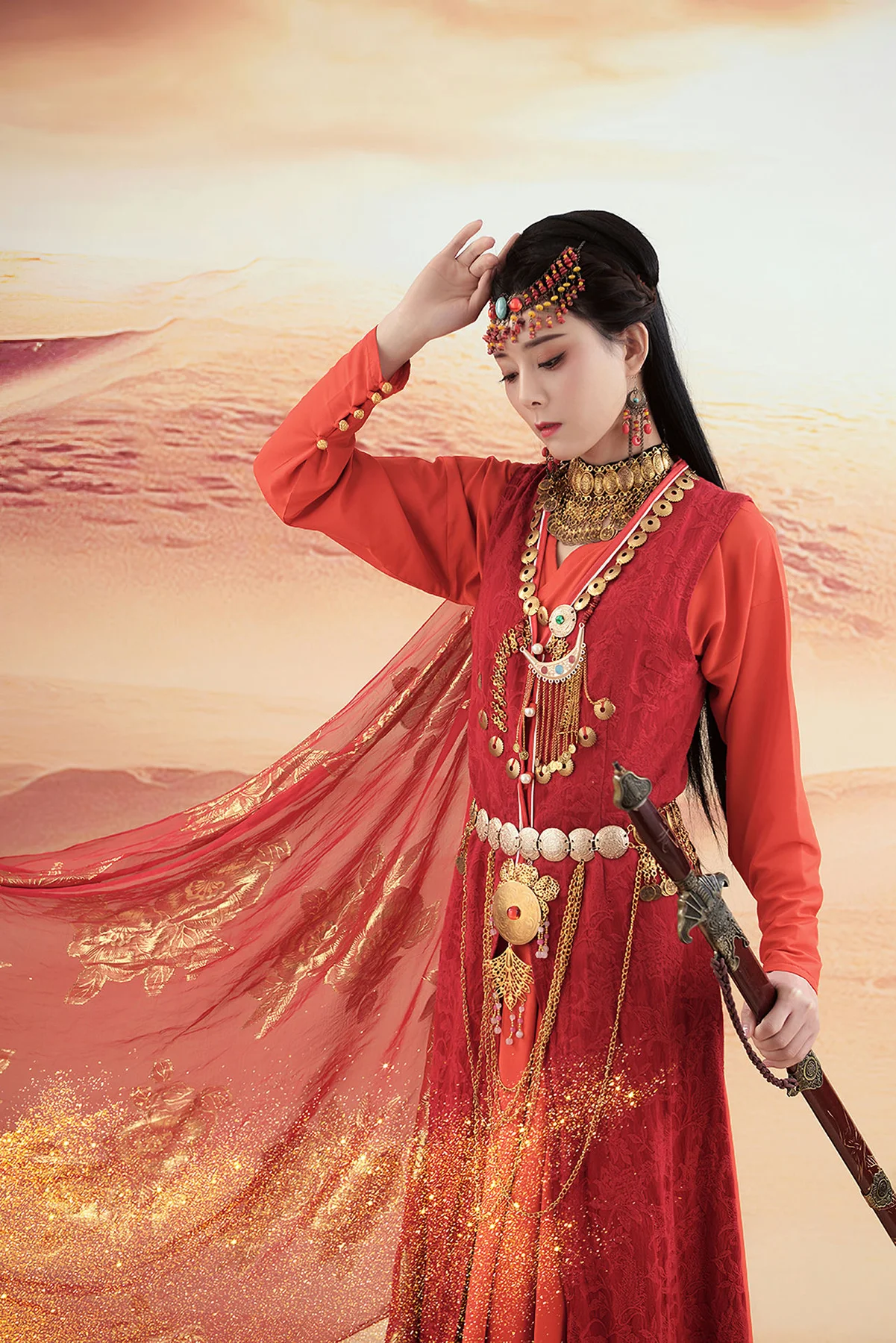 Goddes 头条女神 No.822 梦回楼兰莫晓希 - 6