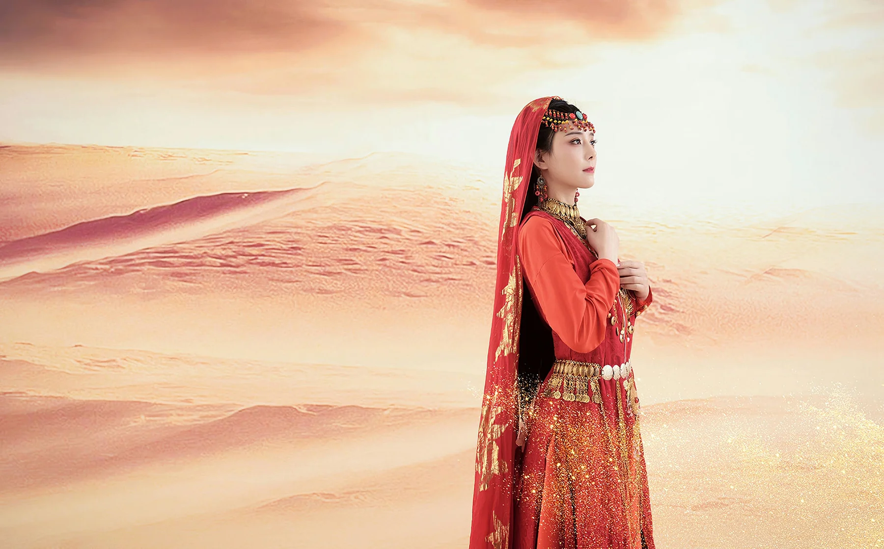 Goddes 头条女神 No.822 梦回楼兰莫晓希 - 3