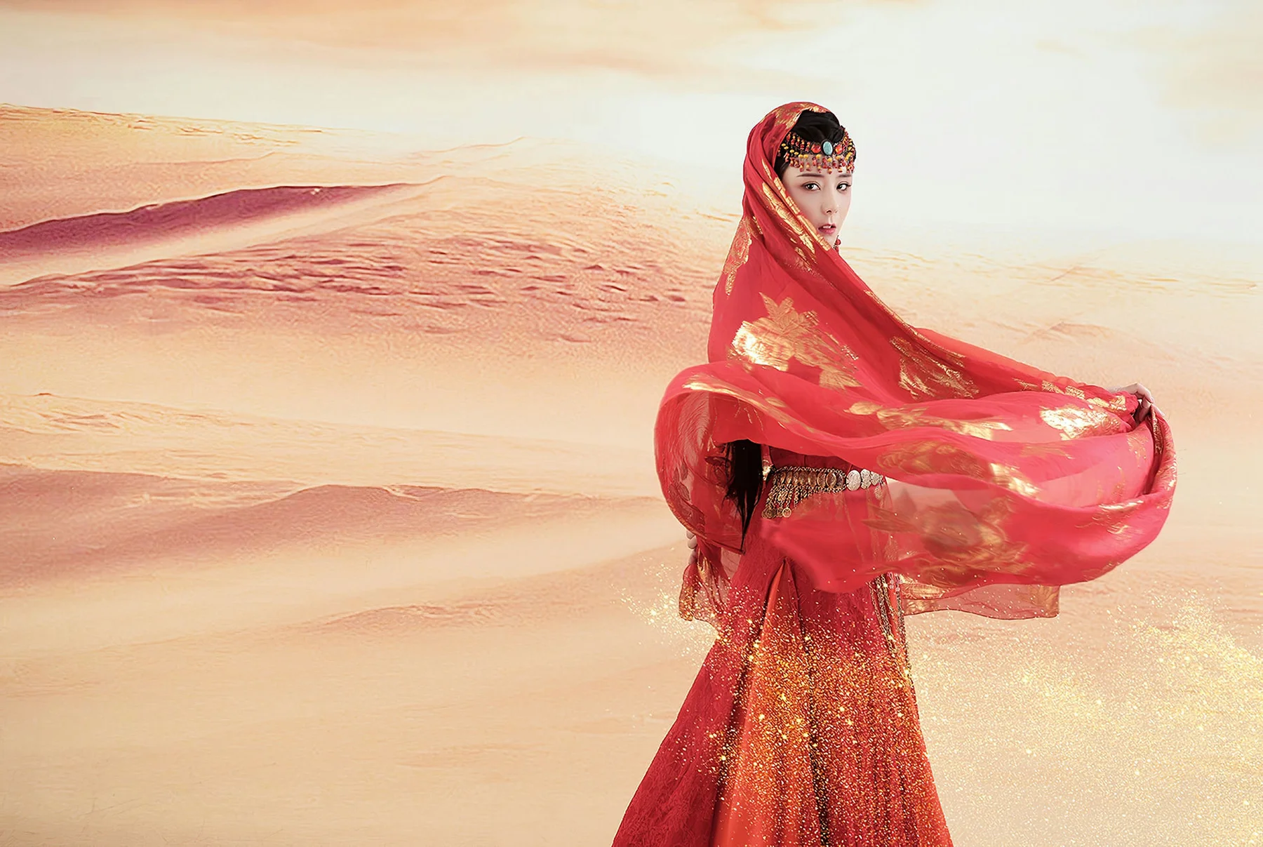 Goddes 头条女神 No.822 梦回楼兰莫晓希 - 8