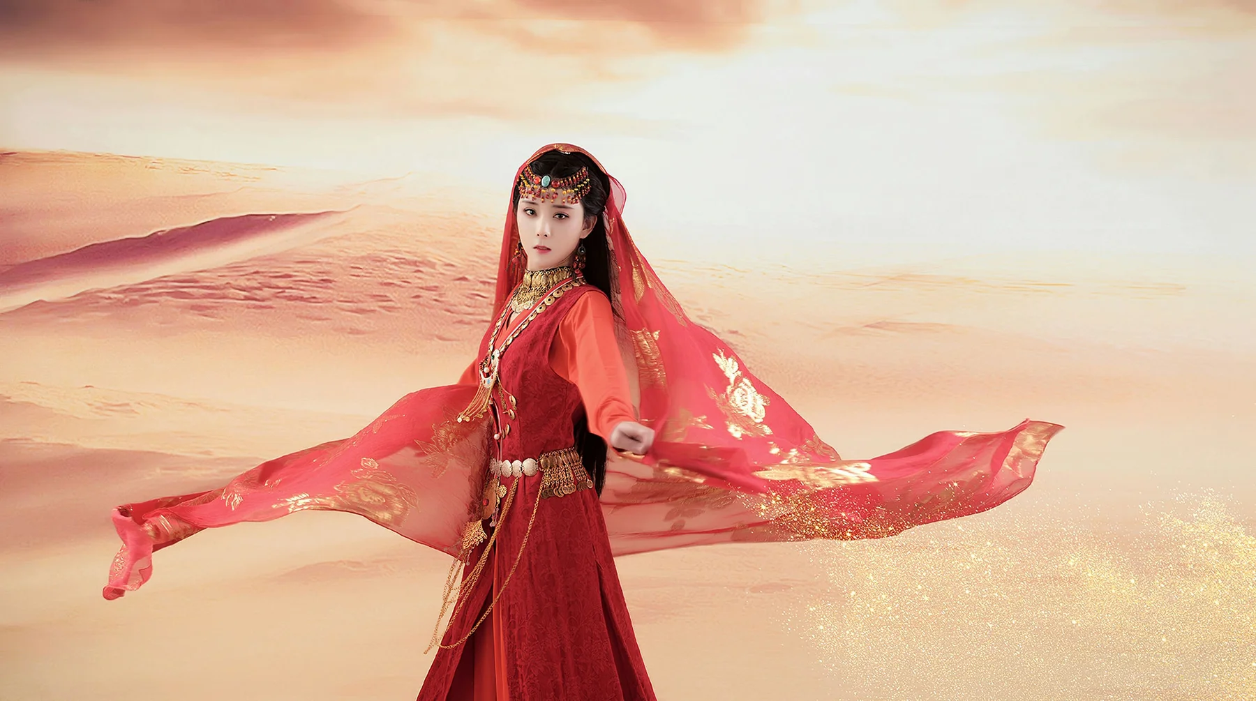 Goddes 头条女神 No.822 梦回楼兰莫晓希 - 9