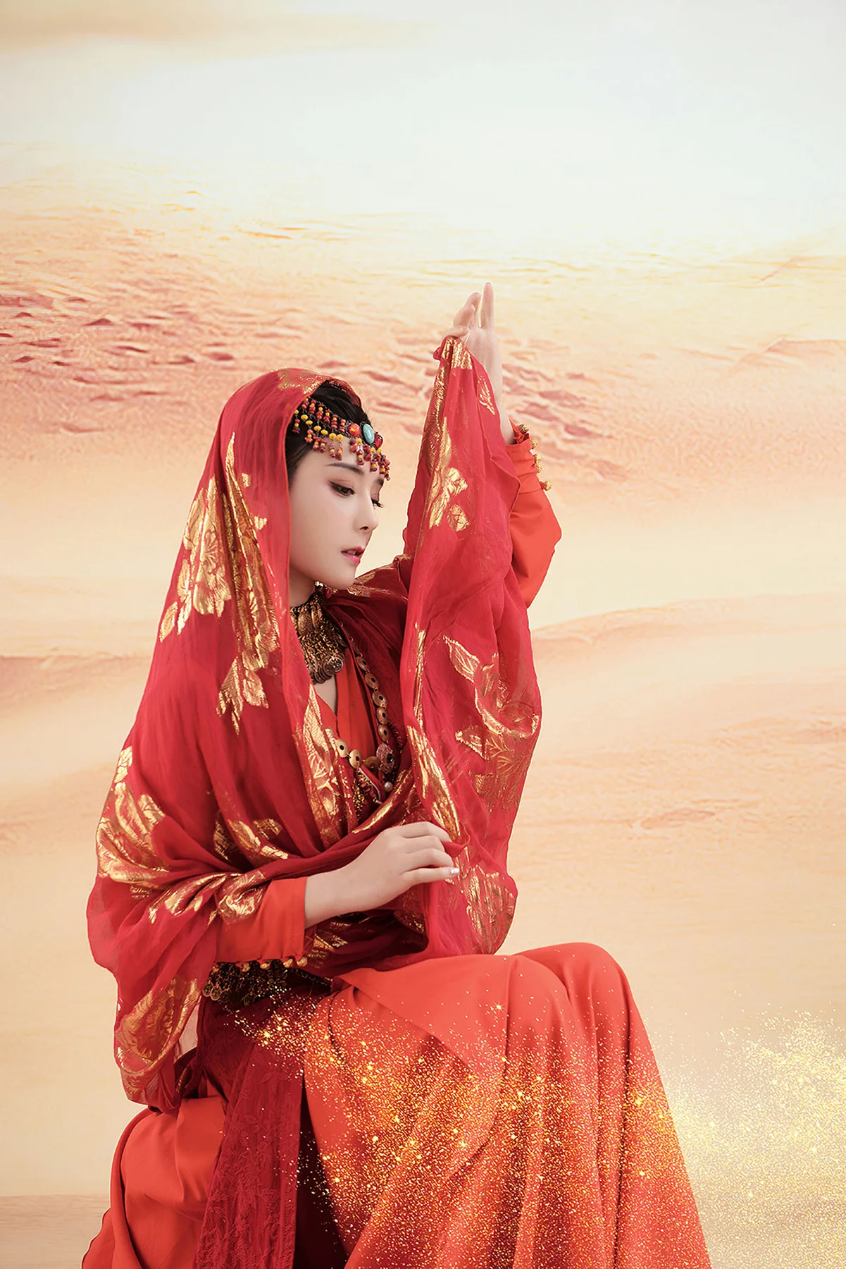 Goddes 头条女神 No.822 梦回楼兰莫晓希 - 10