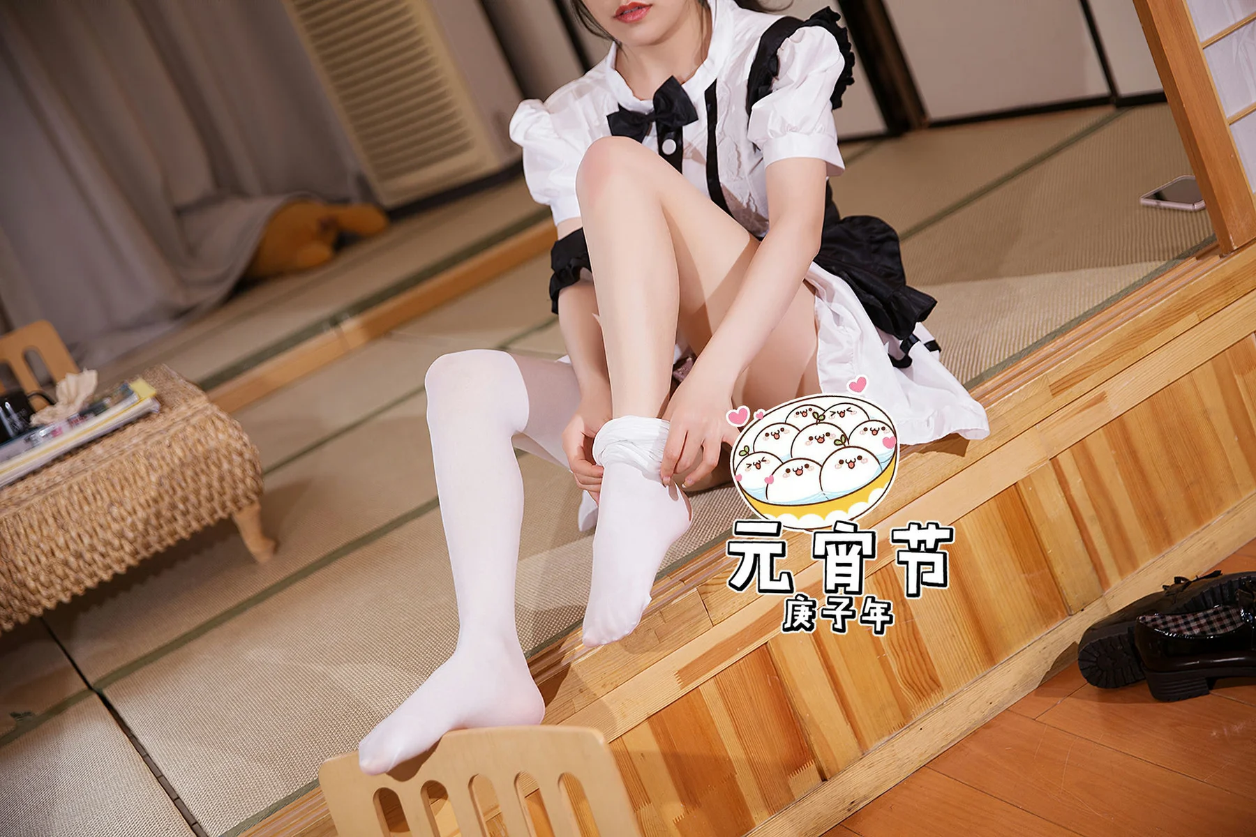 Goddes 头条女神 No.837 可爱女仆9P陈亦菲 - 5