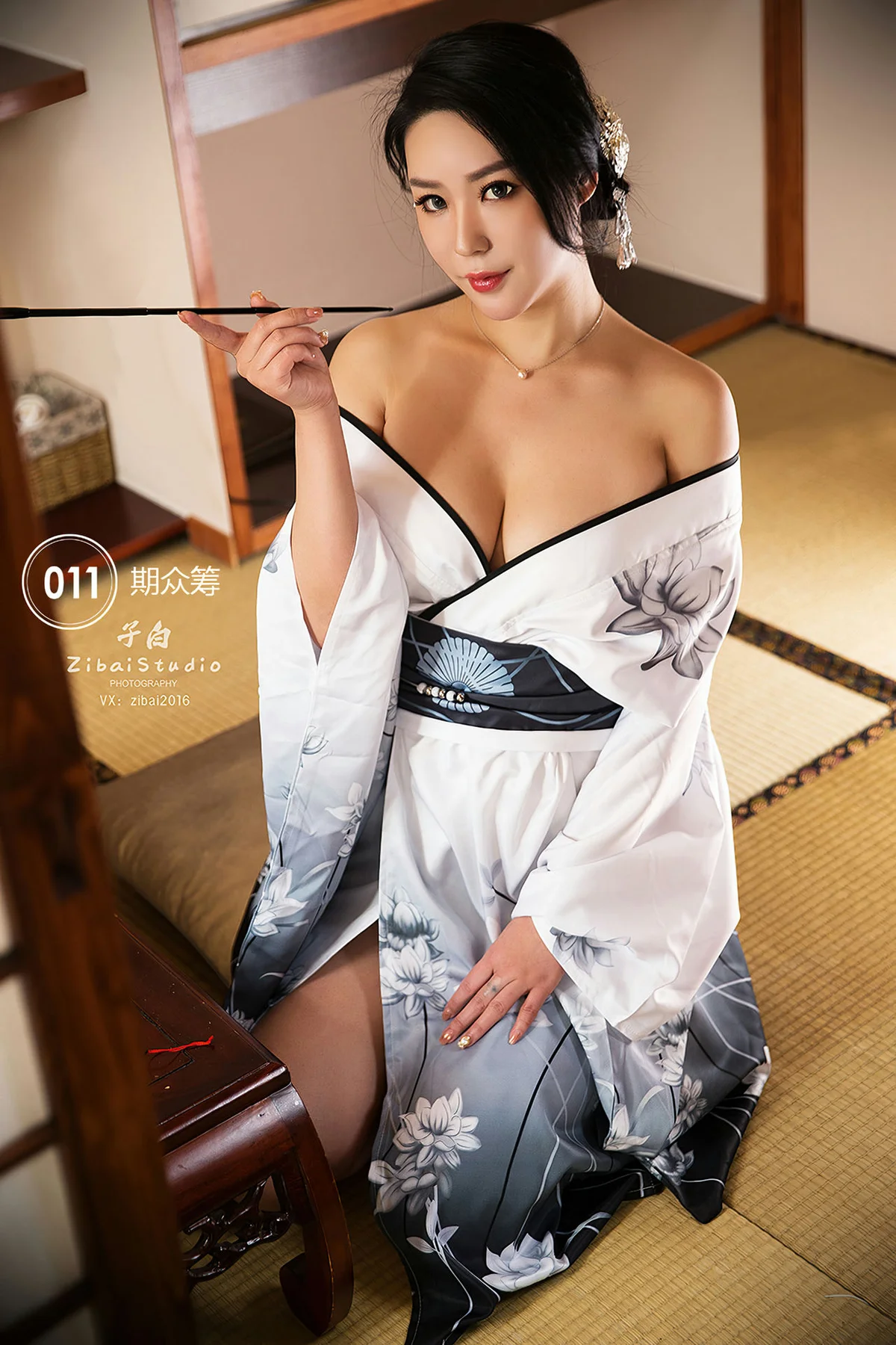 Goddes 头条女神 No.861 和风花与蛇 玄子 - 6