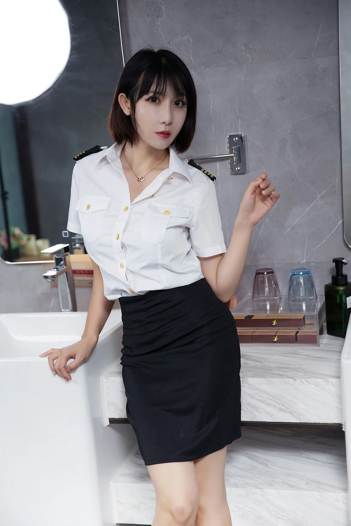 Goddes 头条女神 No.905 长腿机长潘朵拉 - 10